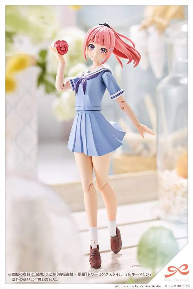 Sousai Shojo Teien Plastic Model Kit 1/10 Madoka Yuki Touou High School Summer Clothes Dreaming Style Miky Marine 15 cm Produktfoto