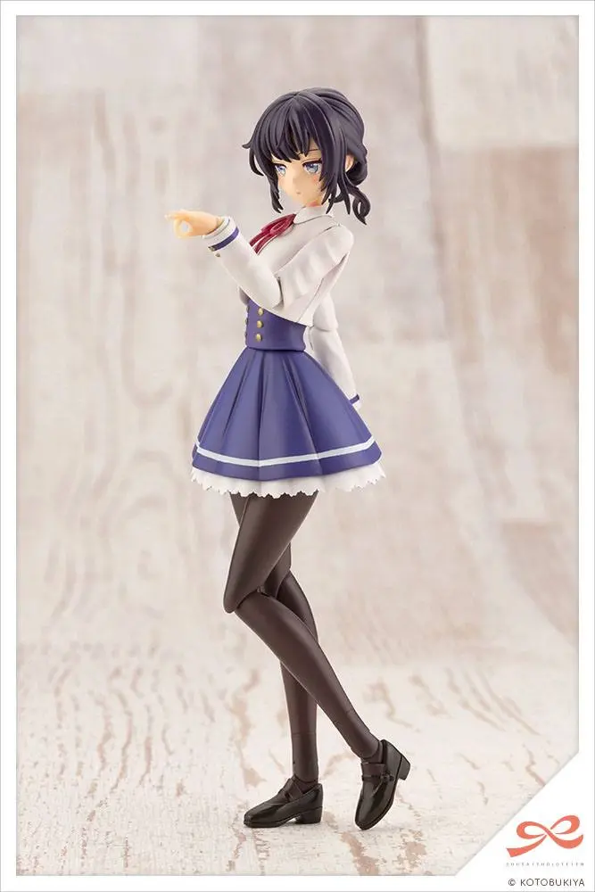 Sousai Shojo Teien Plastic Model Kit 1/10 Ritsuka Saeki St. Iris Gauken Girls' High School Winter Clothes Dreaming Style Snow White 16 cm Produktfoto