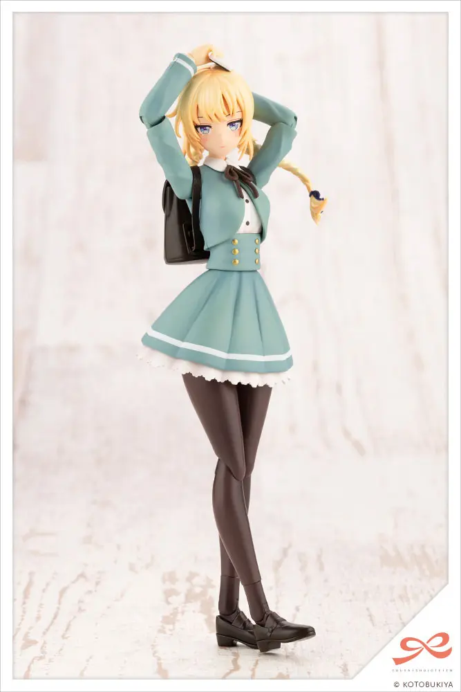 Sousai Shojo Teien Plastic Model Kit 1/10 Ritsuka Saeki St. Iris Gauken Girls' High School Winter Clothes 16 cm Produktfoto