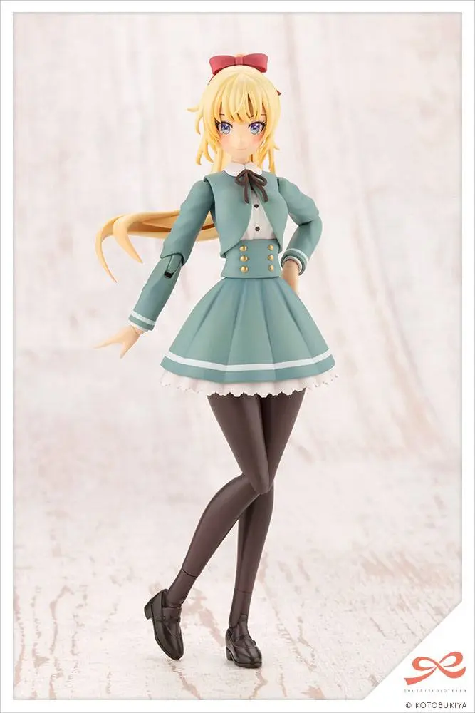 Sousai Shojo Teien Plastic Model Kit 1/10 Ritsuka Saeki St. Iris Gauken Girls' High School Winter Clothes 16 cm Produktfoto