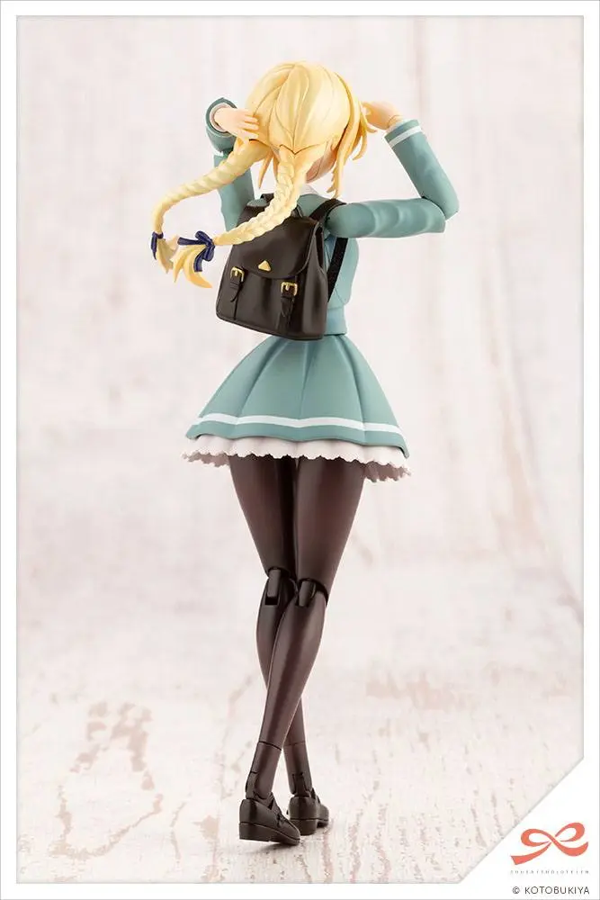 Sousai Shojo Teien Plastic Model Kit 1/10 Ritsuka Saeki St. Iris Gauken Girls' High School Winter Clothes 16 cm Produktfoto