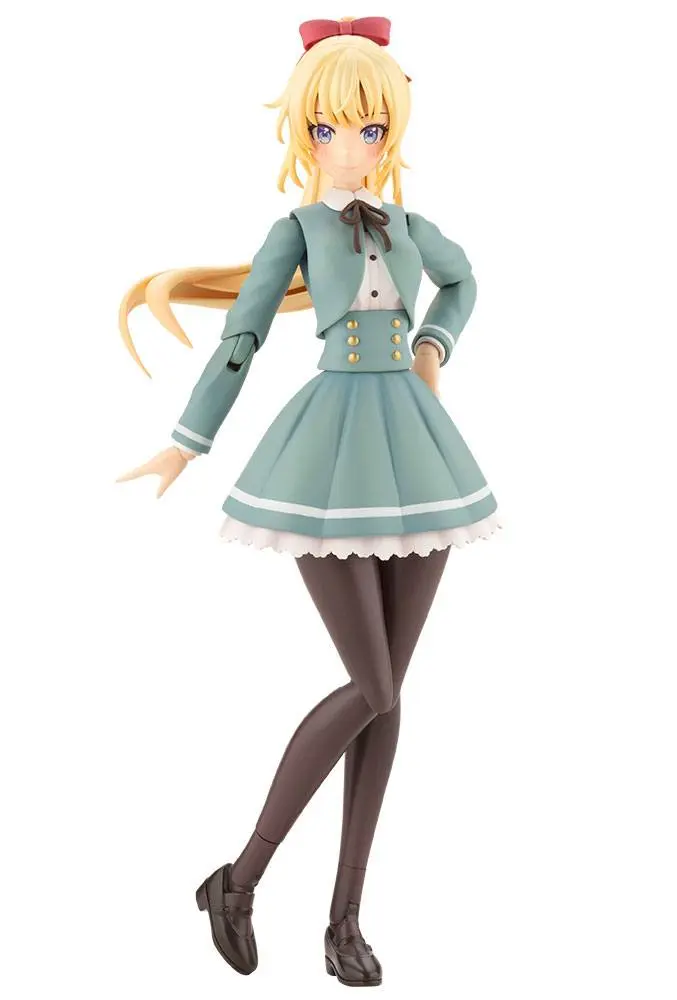 Sousai Shojo Teien Plastic Model Kit 1/10 Ritsuka Saeki St. Iris Gauken Girls' High School Winter Clothes 16 cm Produktfoto
