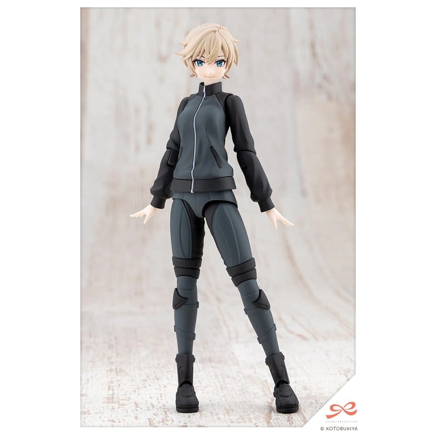 Sousai Shojo Teien Plastikmodellbausatz 1/10 Rui Saotome Touhou High School Tracksuit Dreaming Style Midnight Onyx 16 cm Produktfoto