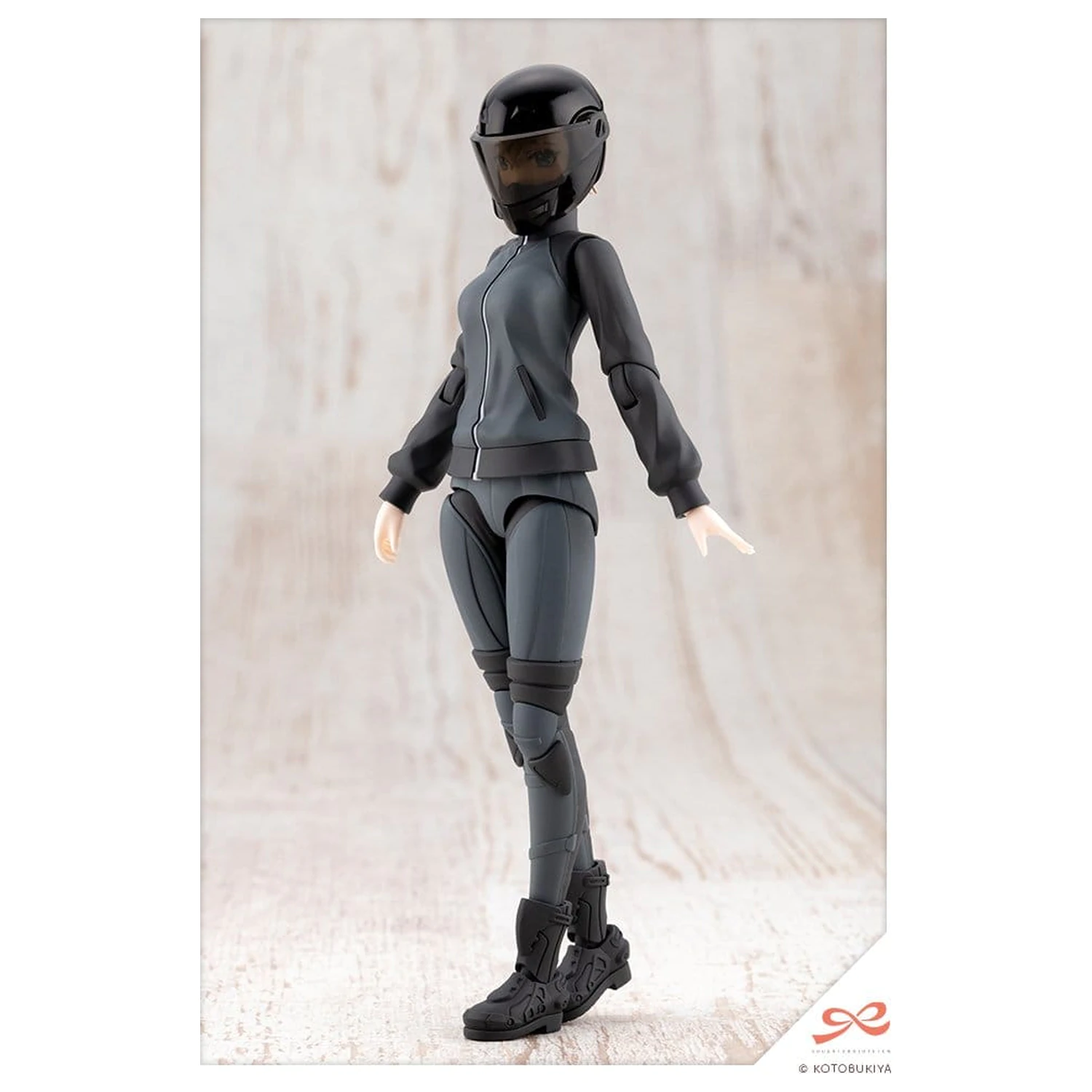 Sousai Shojo Teien Plastikmodellbausatz 1/10 Rui Saotome Touhou High School Tracksuit Dreaming Style Midnight Onyx 16 cm Produktfoto