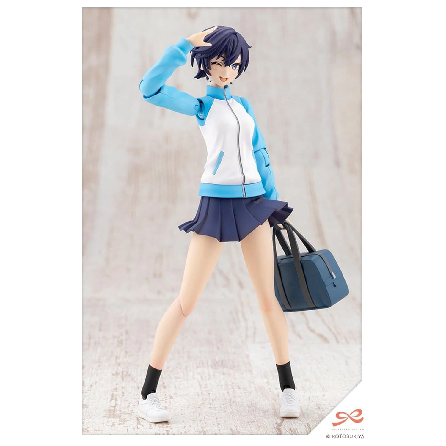 Sousai Shojo Teien Plastic Modellbausatz 1/10 Rui Saotome Touhou High School Tracksuit 16 cm Produktfoto