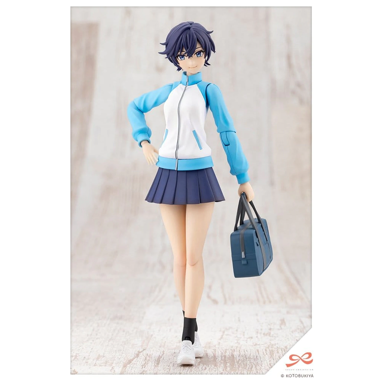 Sousai Shojo Teien Plastic Modellbausatz 1/10 Rui Saotome Touhou High School Tracksuit 16 cm Produktfoto