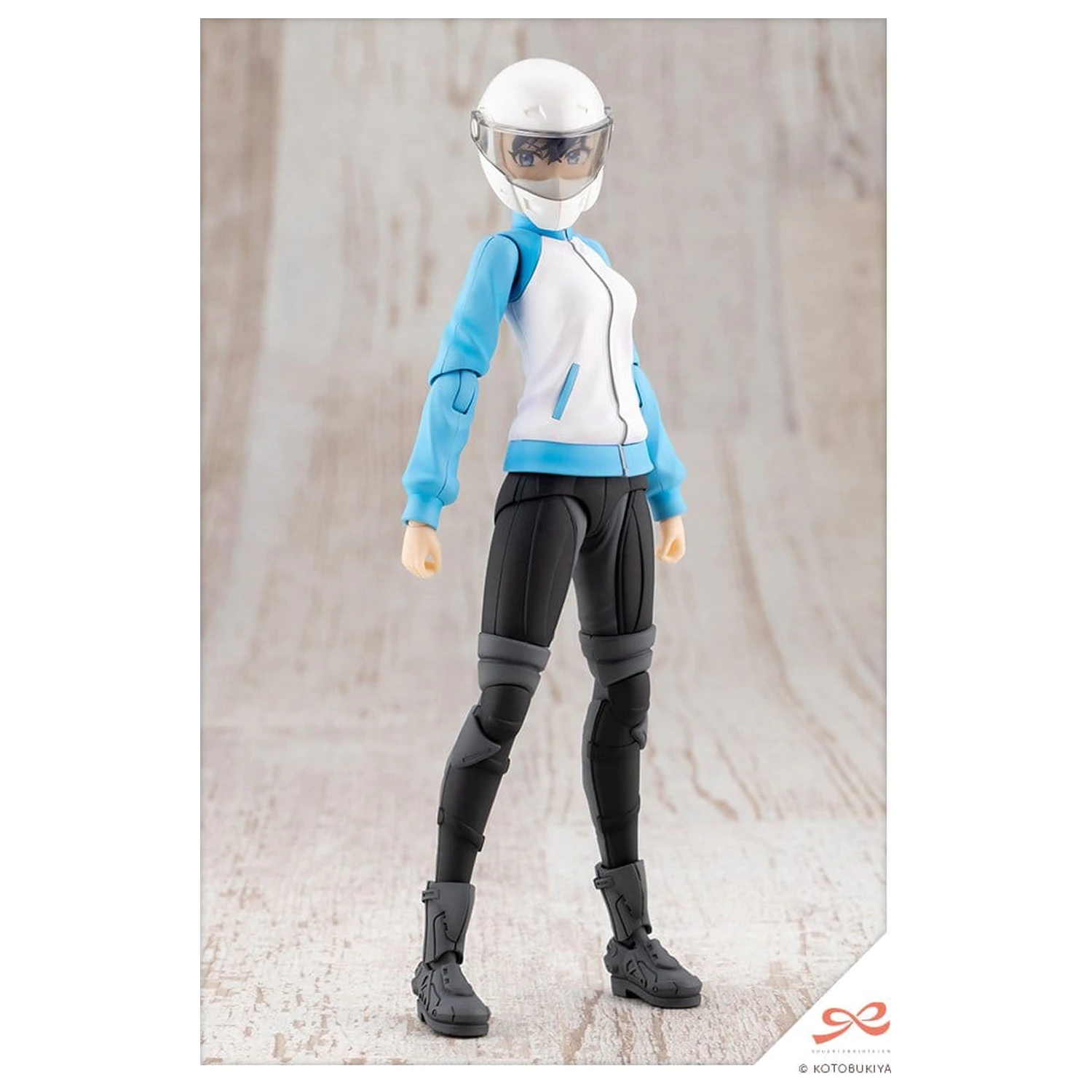 Sousai Shojo Teien Plastic Modellbausatz 1/10 Rui Saotome Touhou High School Tracksuit 16 cm Produktfoto