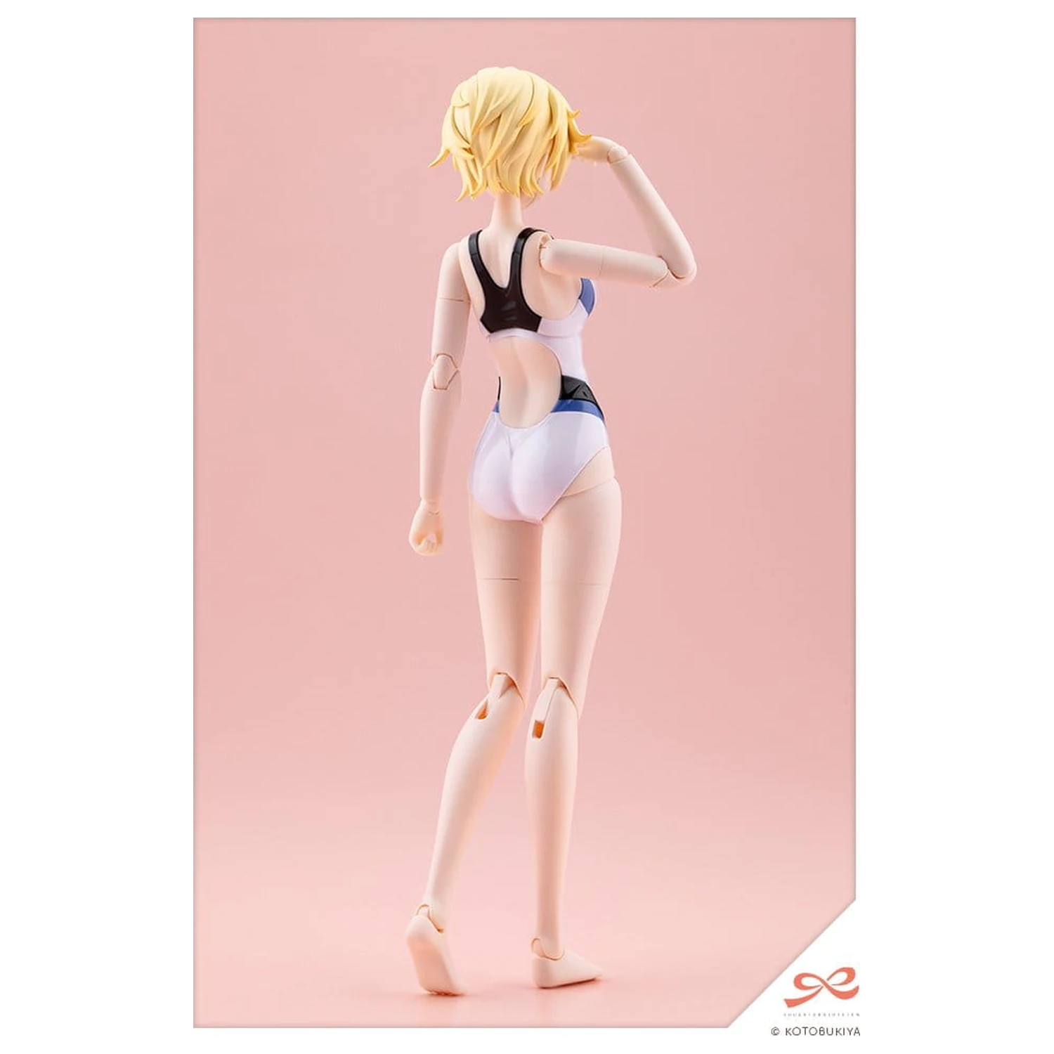 Sousai Shojo Teien Plastikmodell 1/10 Rui Saotome Touou High School Competitive Swimsuit Dreaming Style White Dolphin 16 cm Produktfoto