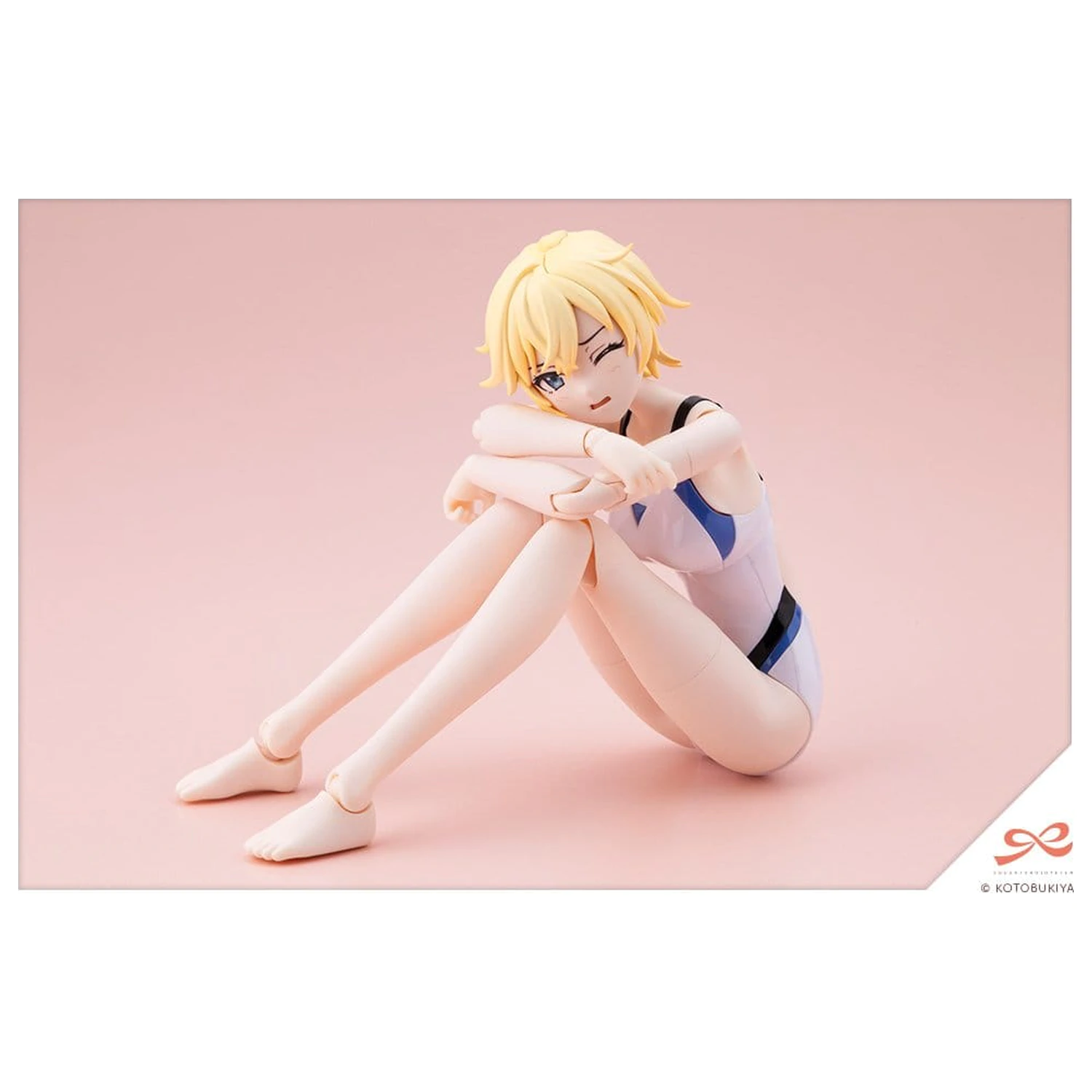 Sousai Shojo Teien Plastikmodell 1/10 Rui Saotome Touou High School Competitive Swimsuit Dreaming Style White Dolphin 16 cm Produktfoto