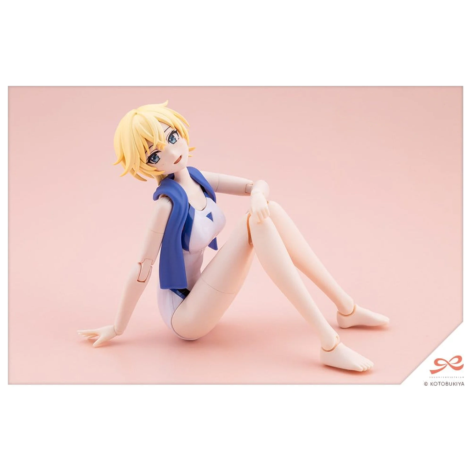 Sousai Shojo Teien Plastikmodell 1/10 Rui Saotome Touou High School Competitive Swimsuit Dreaming Style White Dolphin 16 cm Produktfoto