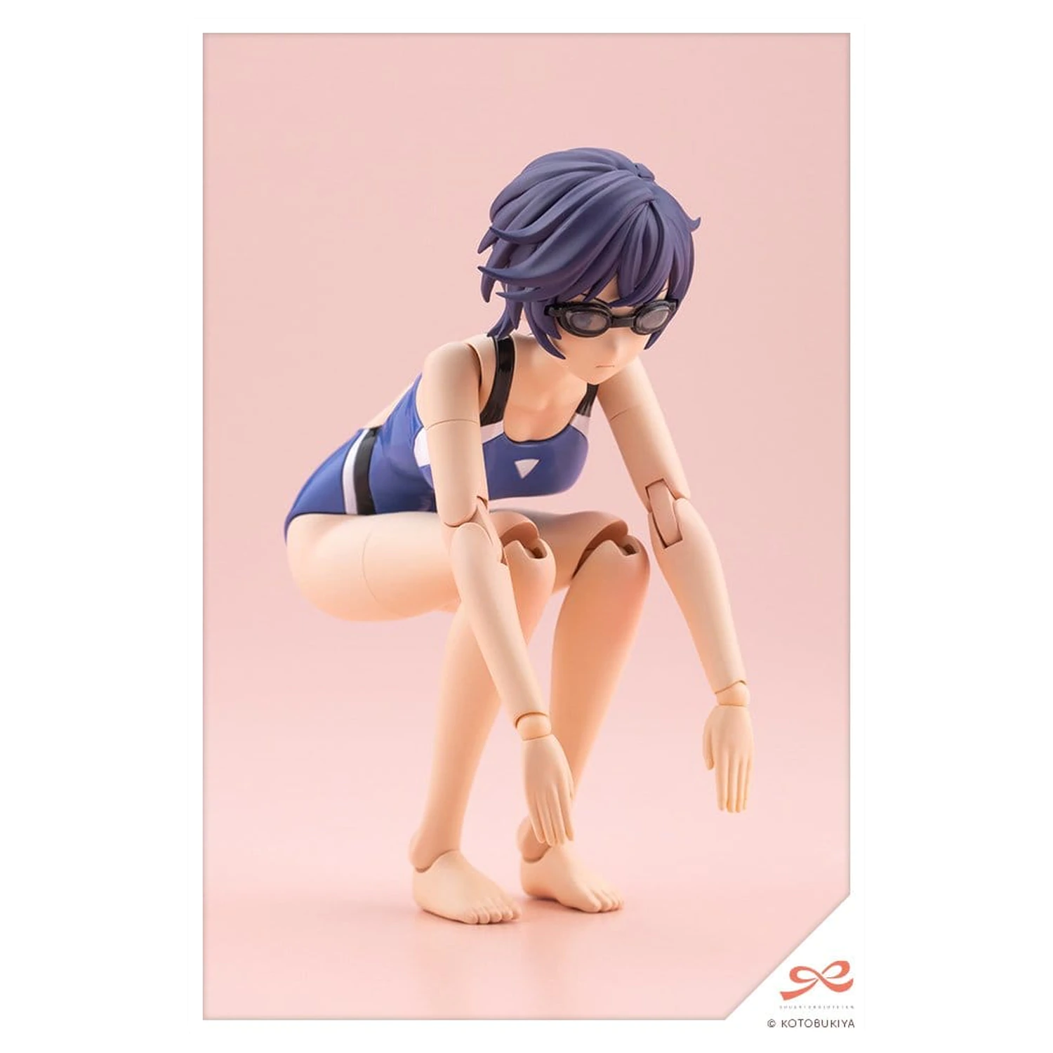 Sousai Shojo Teien Plastic Modell 1/10 Rui Saotome Touou High School Competitive Swimsuit 16 cm Produktfoto