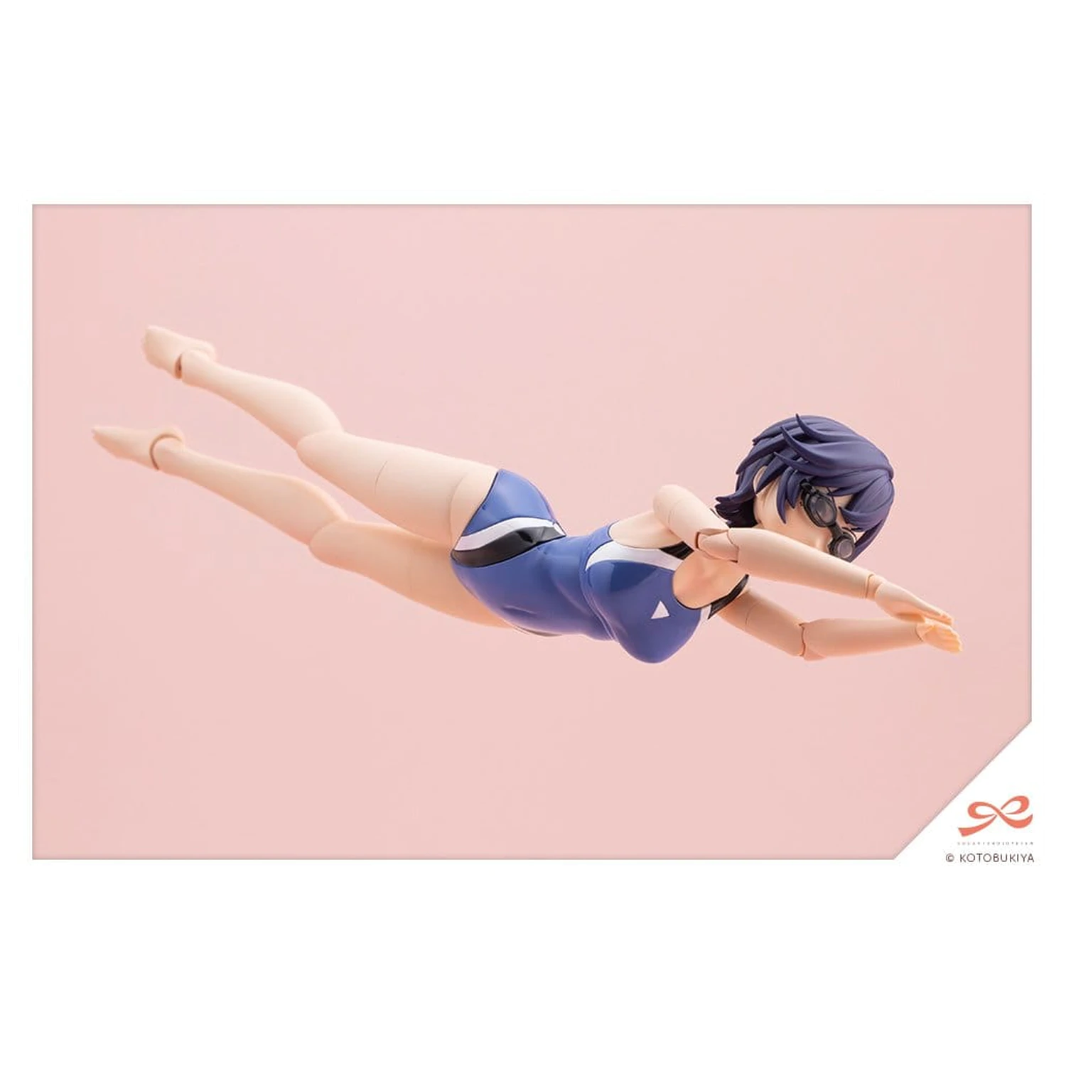Sousai Shojo Teien Plastic Modell 1/10 Rui Saotome Touou High School Competitive Swimsuit 16 cm Produktfoto