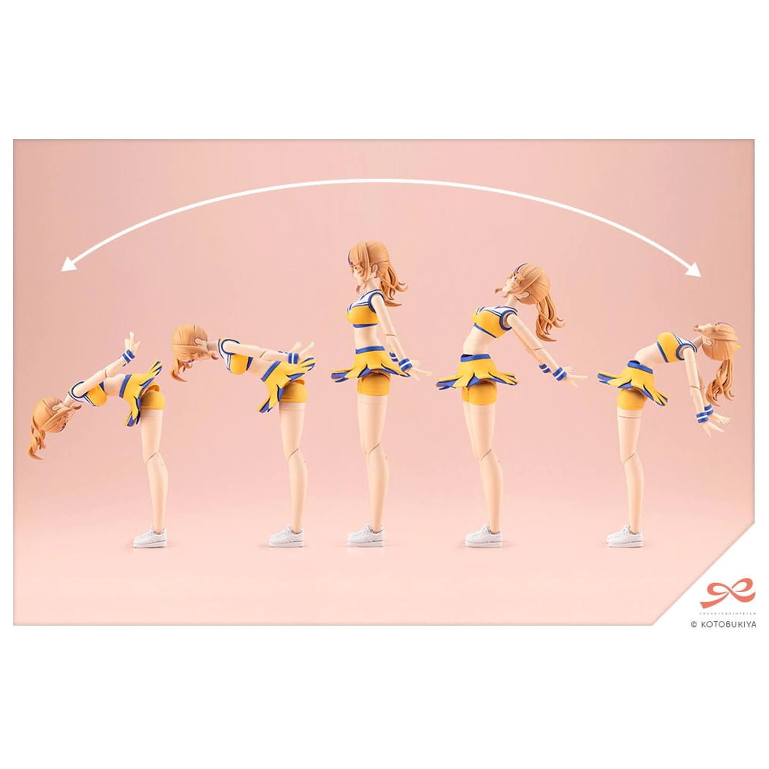 Sousai Shojo Teien Plastik Modell Bausatz 1/10 Seira Ichijo Cheerleading Costume Ver. 16 cm Produktfoto