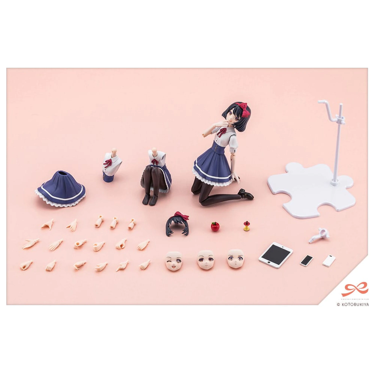 Sousai Shojo Teien Plastic Modellbausatz 1/10 Snow White 14 cm Produktfoto