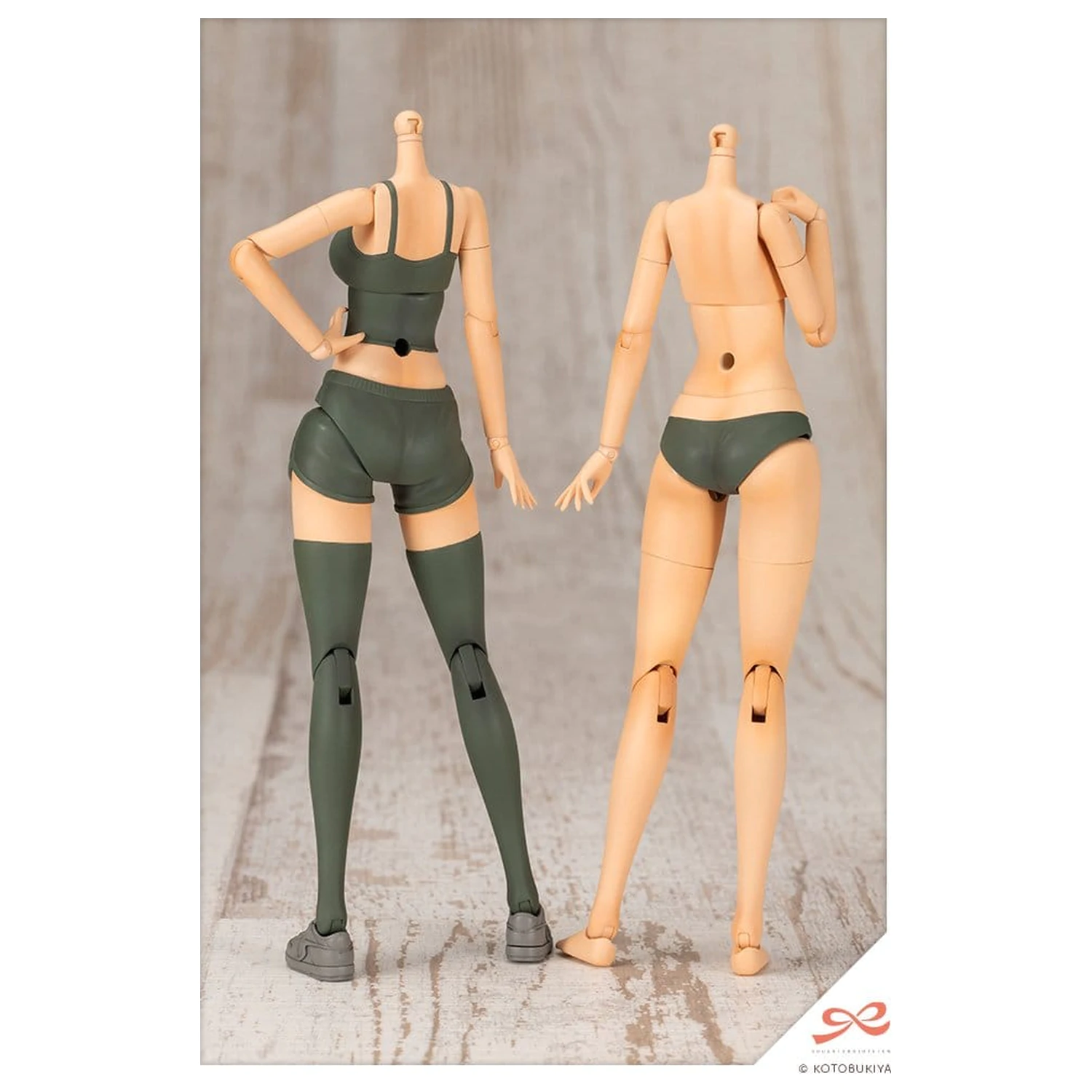 Sousai Shojo Teien Plastic Modellbausatz 1/10 Training Wolf 16 cm Produktfoto