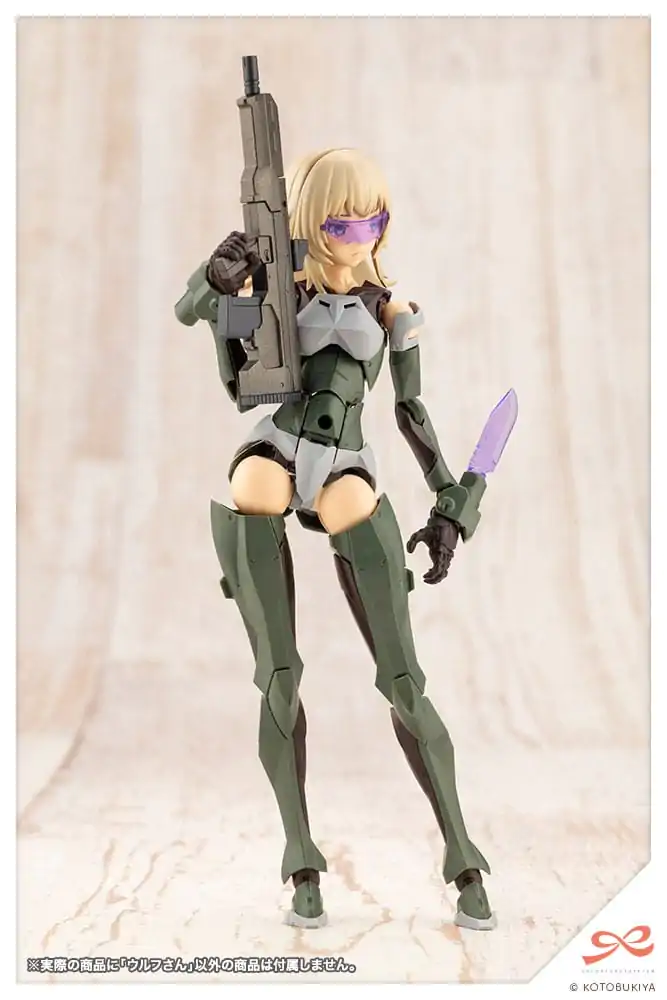 Sousai Shojo Teien Plastic Model Kit 1/10 Wolf 16 cm termékfotó