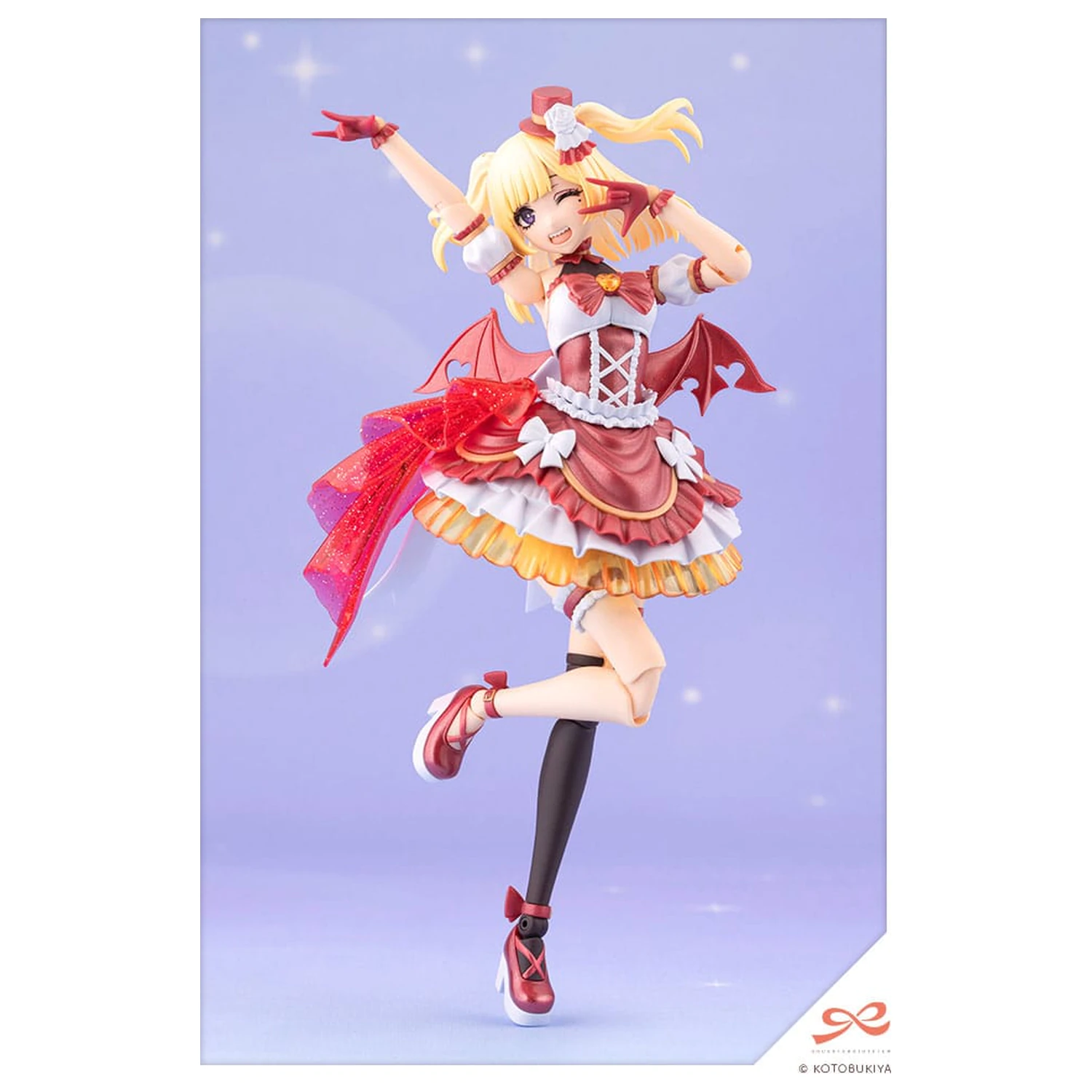 Sousai Shojo Teien Plastikmodellbausatz 1/10 Yue Kisaragi Diva Costume Dreaming Style Strawberry Moon 16 cm Produktfoto