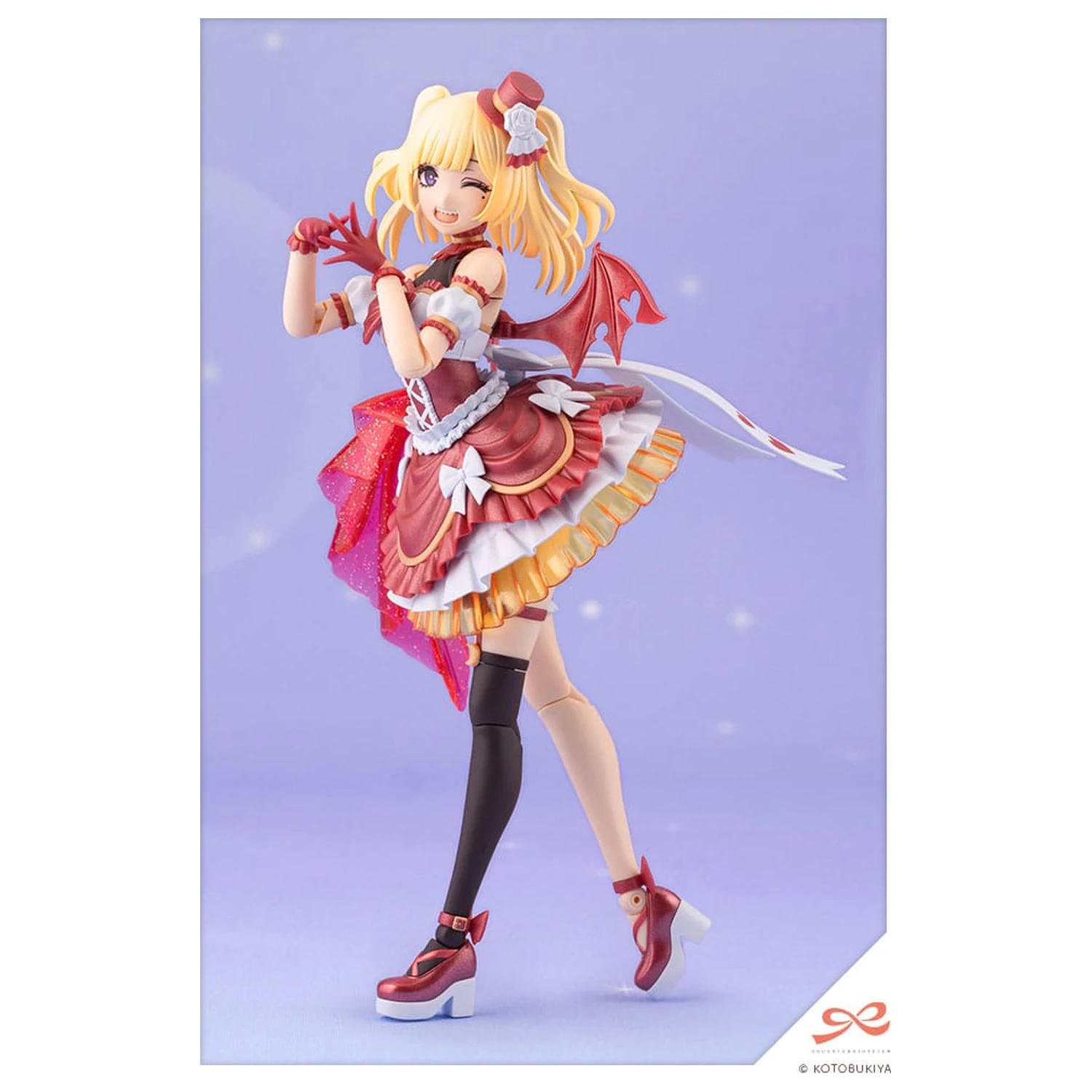 Sousai Shojo Teien Plastikmodellbausatz 1/10 Yue Kisaragi Diva Costume Dreaming Style Strawberry Moon 16 cm Produktfoto