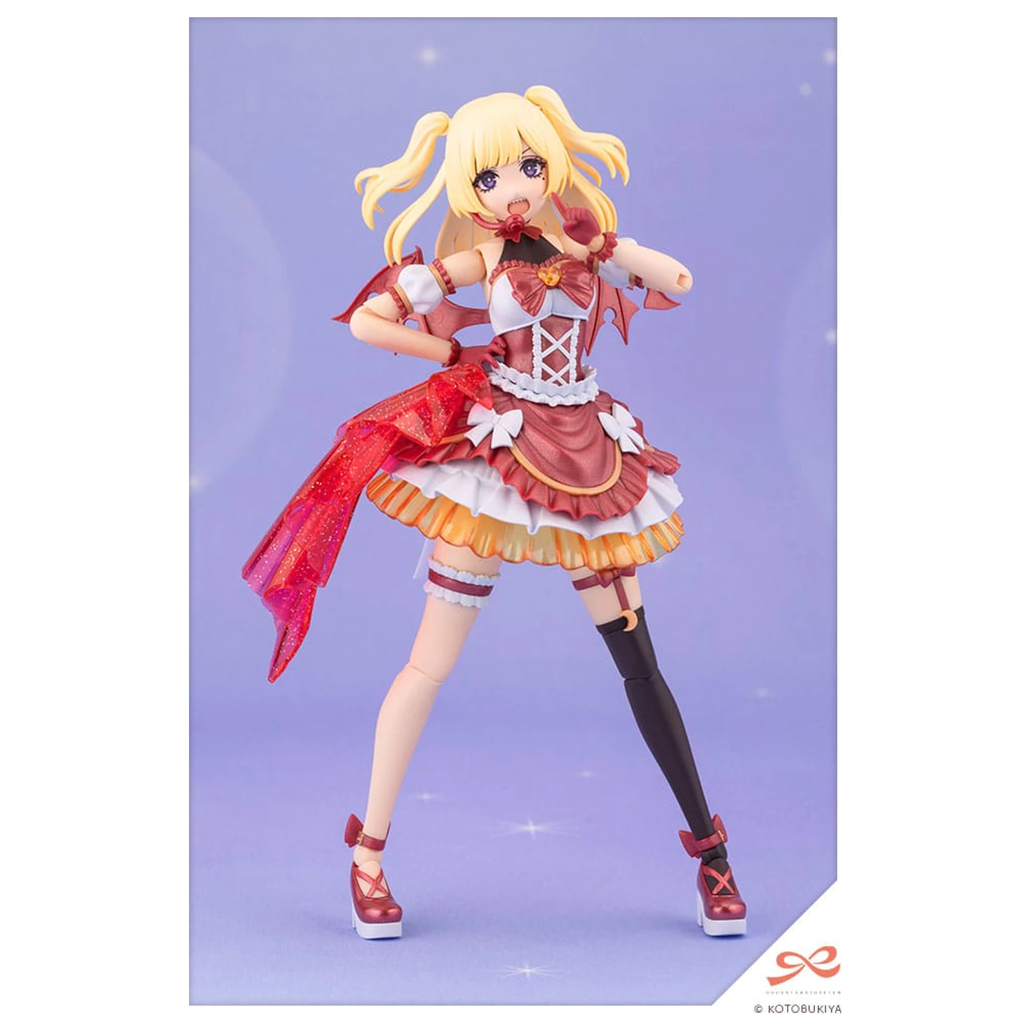 Sousai Shojo Teien Plastikmodellbausatz 1/10 Yue Kisaragi Diva Costume Dreaming Style Strawberry Moon 16 cm Produktfoto