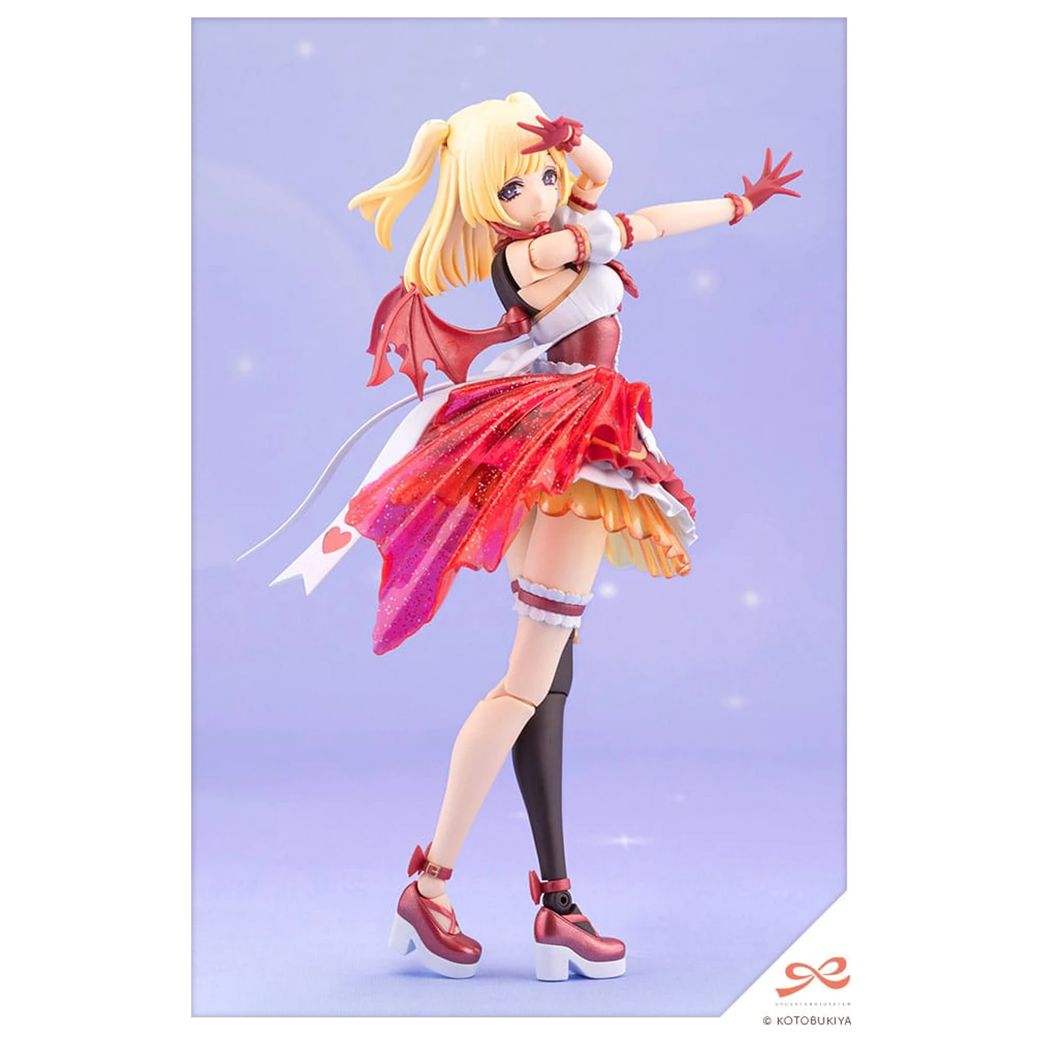 Sousai Shojo Teien Plastikmodellbausatz 1/10 Yue Kisaragi Diva Costume Dreaming Style Strawberry Moon 16 cm Produktfoto