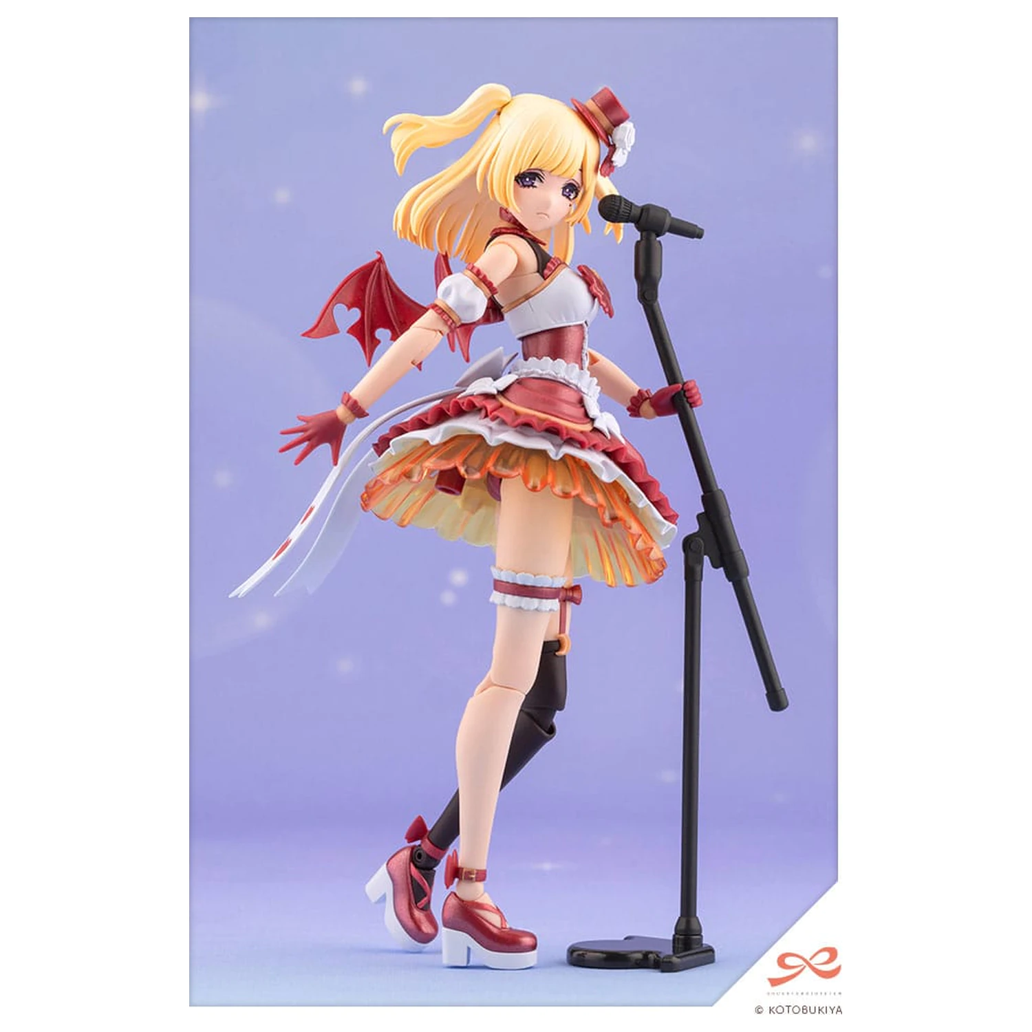 Sousai Shojo Teien Plastikmodellbausatz 1/10 Yue Kisaragi Diva Costume Dreaming Style Strawberry Moon 16 cm Produktfoto