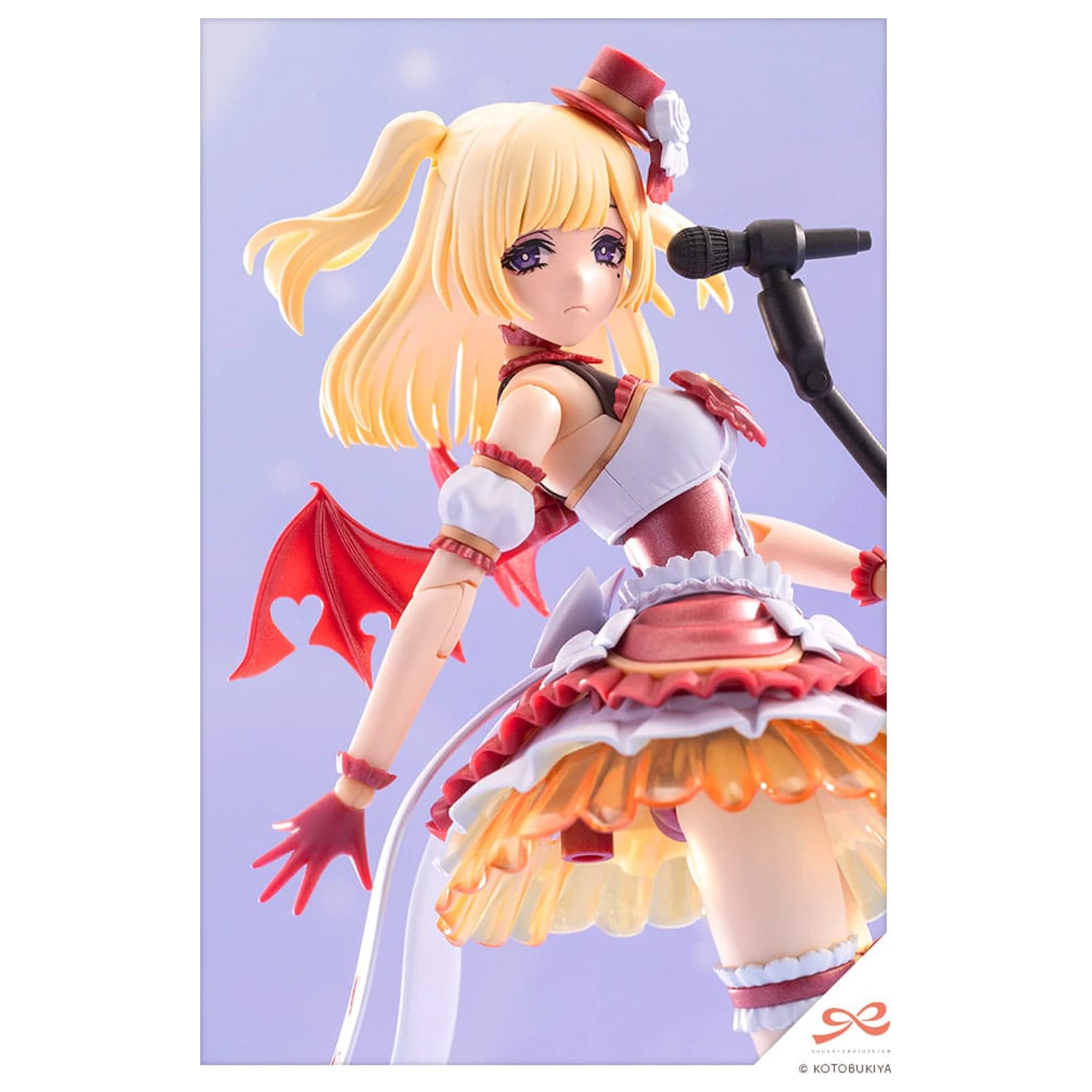 Sousai Shojo Teien Plastikmodellbausatz 1/10 Yue Kisaragi Diva Costume Dreaming Style Strawberry Moon 16 cm Produktfoto