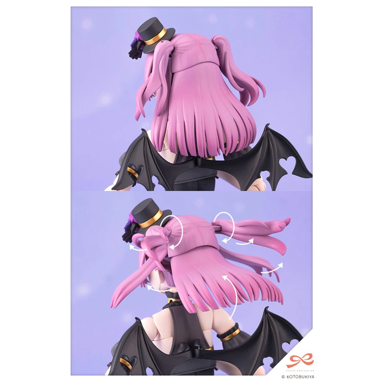 Sousai Shojo Teien Plastic Modellbausatz 1/10 Yue Kisaragi Diva Costume 16 cm Produktfoto