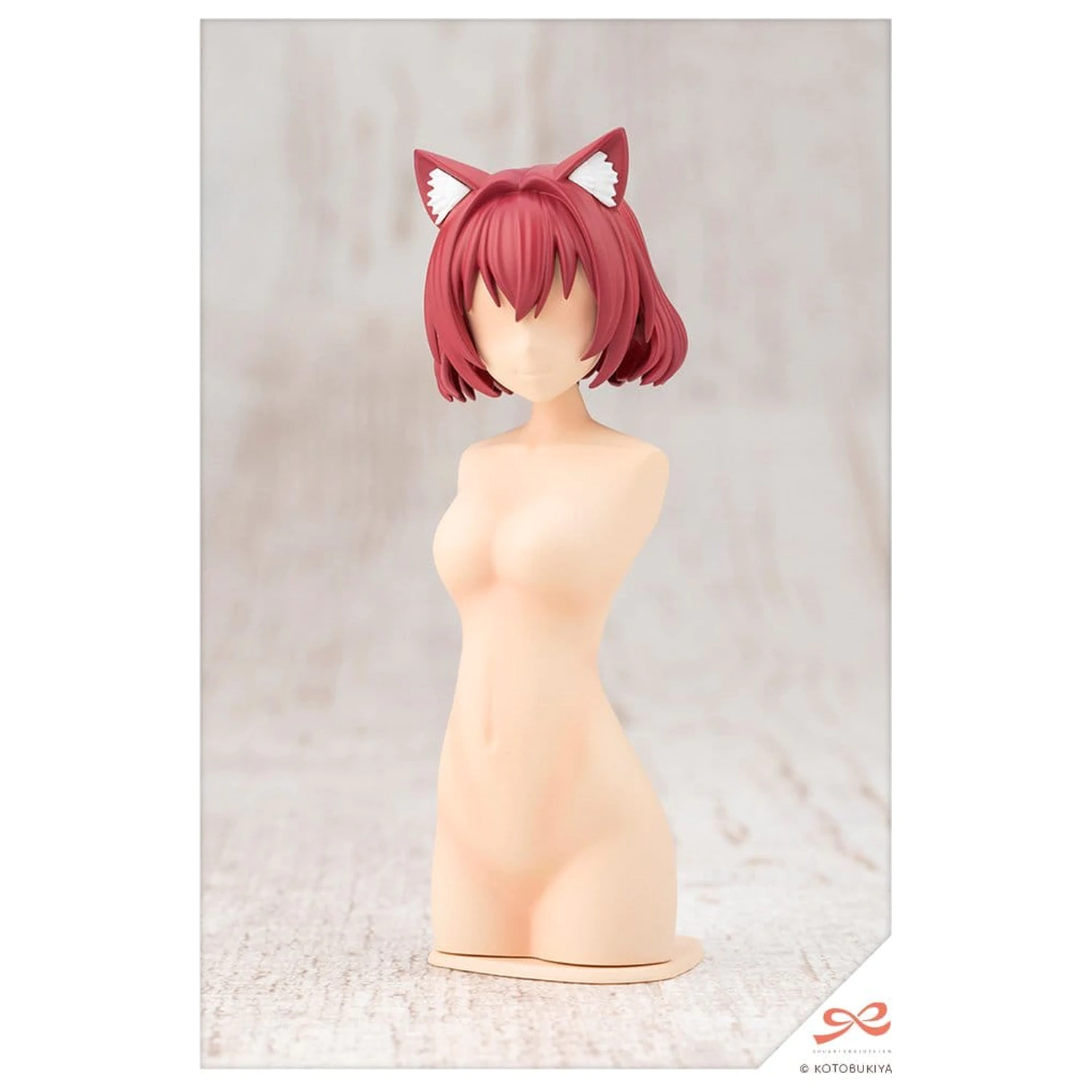 Sousai Shojo Teien Model Kit Zubehör Set Arranged Wigs Animal Ears Bob Cat 9 cm Produktfoto