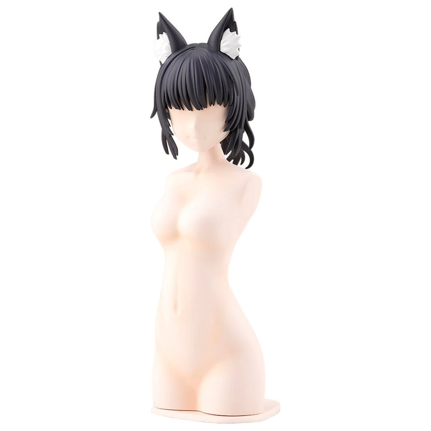 Sousai Shojo Teien Model Kit Zubehör Set Arranged Wigs Animal Ears Messy Bun Fox 9 cm Produktfoto