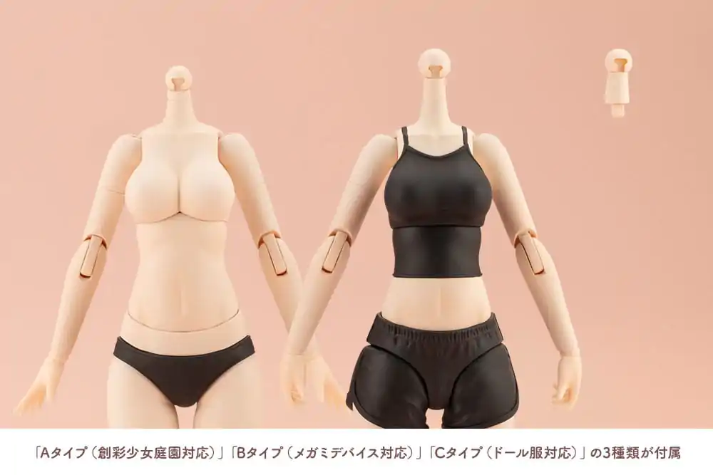 Sousai Shojo Teien Zubehör Set für Actionfiguren Dress Up Body Color C Ver. M Produktfoto