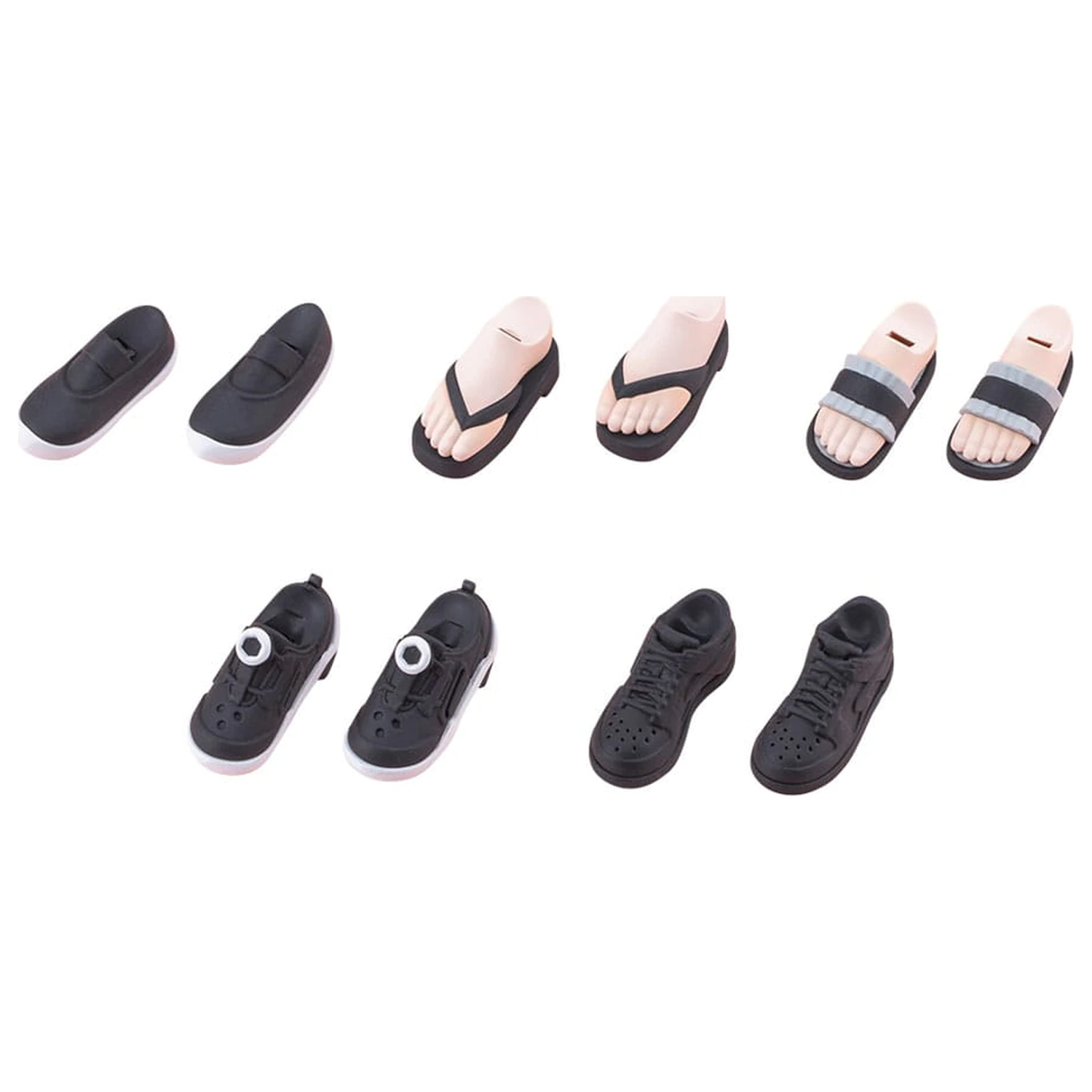 Sousai Shojo Teien Zubehörset für Actionfiguren Dress Up Schuhe Vol.1 Farbe C Ver. Produktfoto