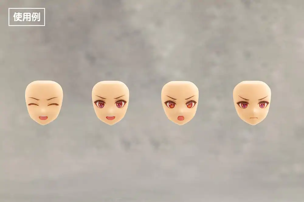 Sousai Shojo Teien Model Kit Zubehör-Set 1/10 Customized Face &amp; Decal Set Vol. 2 Produktfoto