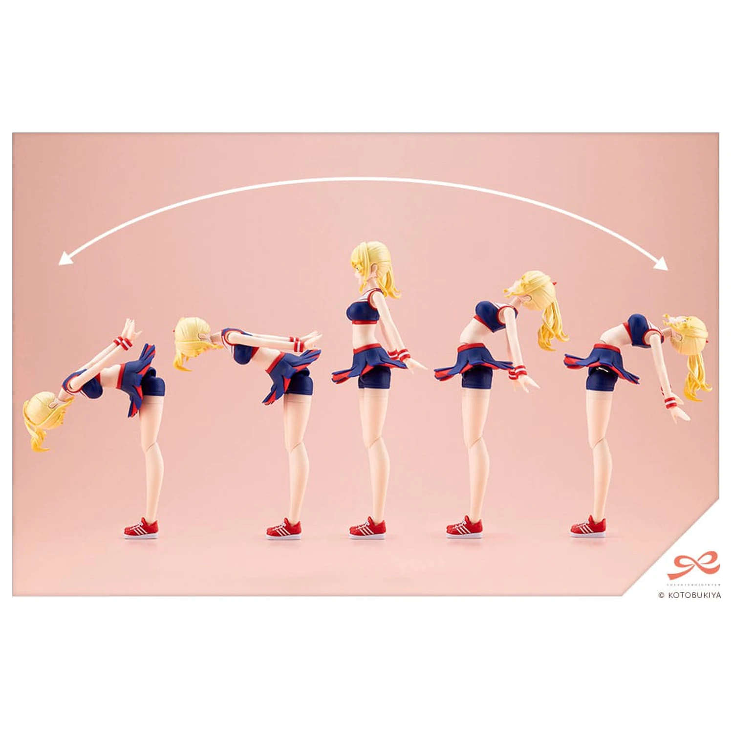 Sousai Shojo Teien Plastic Modellbausatz 1/10 Seira Ichijo Cheerleading Costume Dreaming Style Vitamin Yell Ver. 16 cm Produktfoto