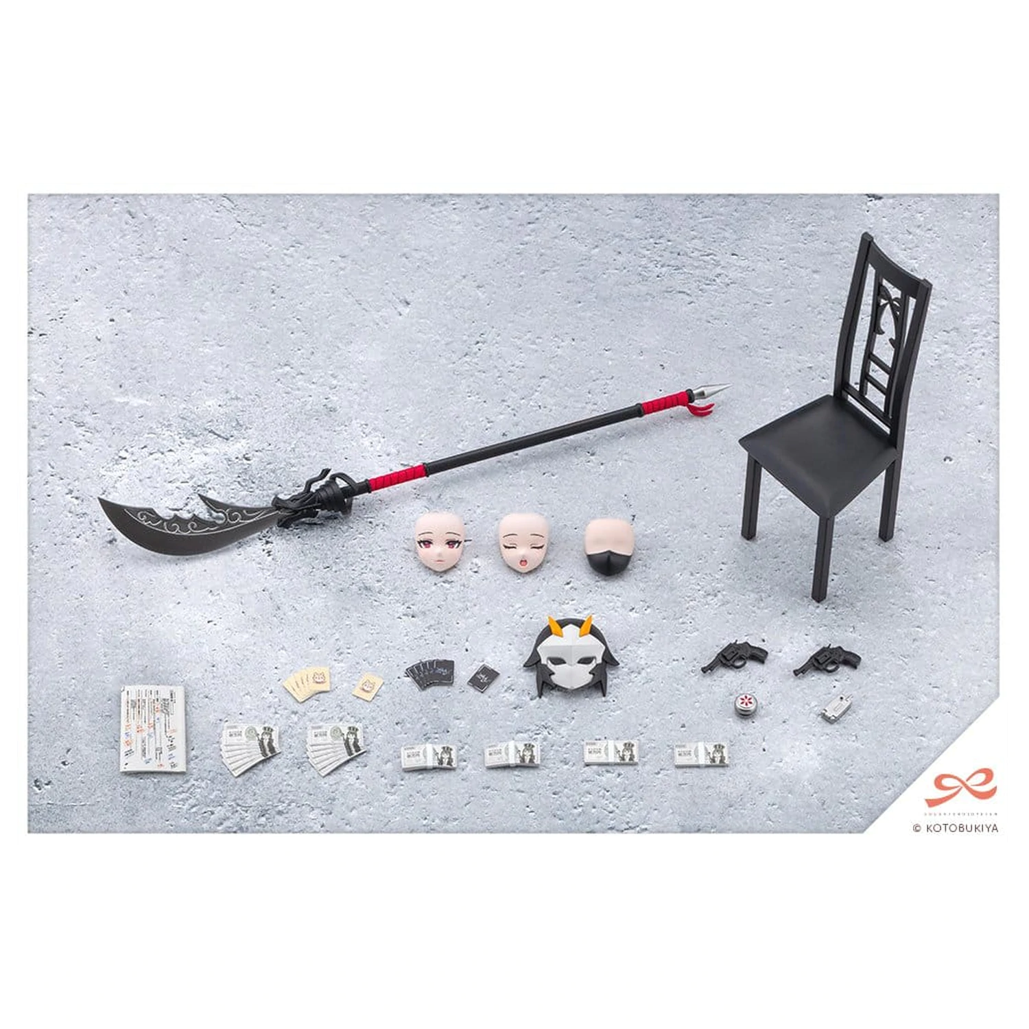 Sousaishojoteien Plastikmodellbau-Set Zubehör-Packung 1/10 After School Kuon's Actor Requisiten-Set 2 21 Zentimeter Produktfoto
