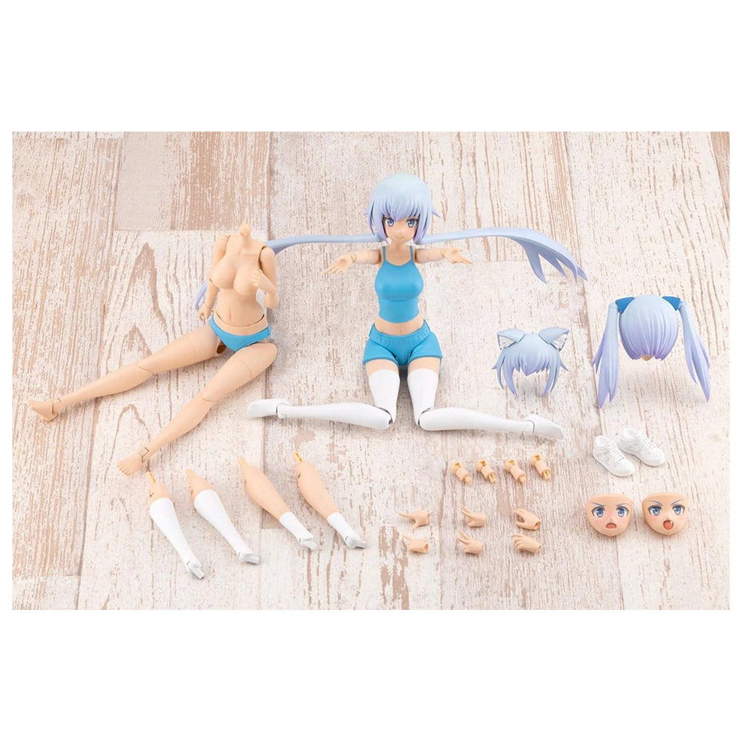 Sousaishojoteien Plastik Modell Bausatz Grand Scale Dress Up Body M mit Stylet 25 cm Produktfoto