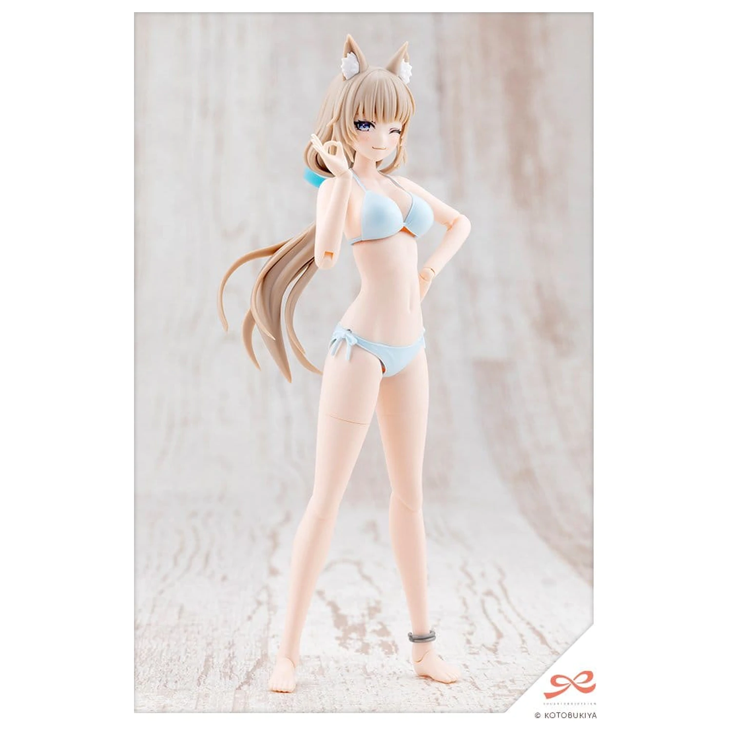 Sousaishojoteien Plastikmodell 1/10 Animal Ears Emulator Swim Style 17 cm Produktfoto