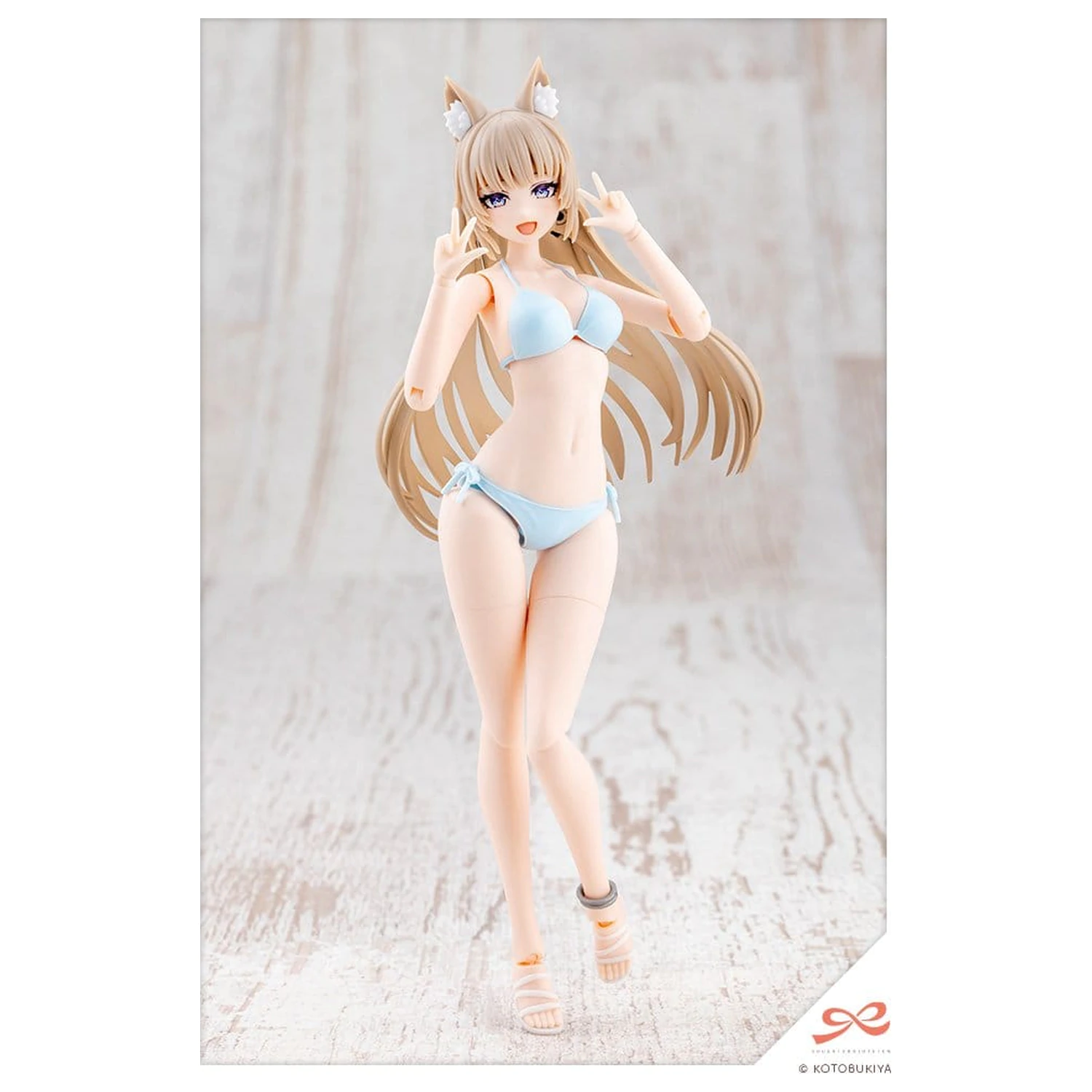 Sousaishojoteien Plastikmodell 1/10 Animal Ears Emulator Swim Style 17 cm Produktfoto