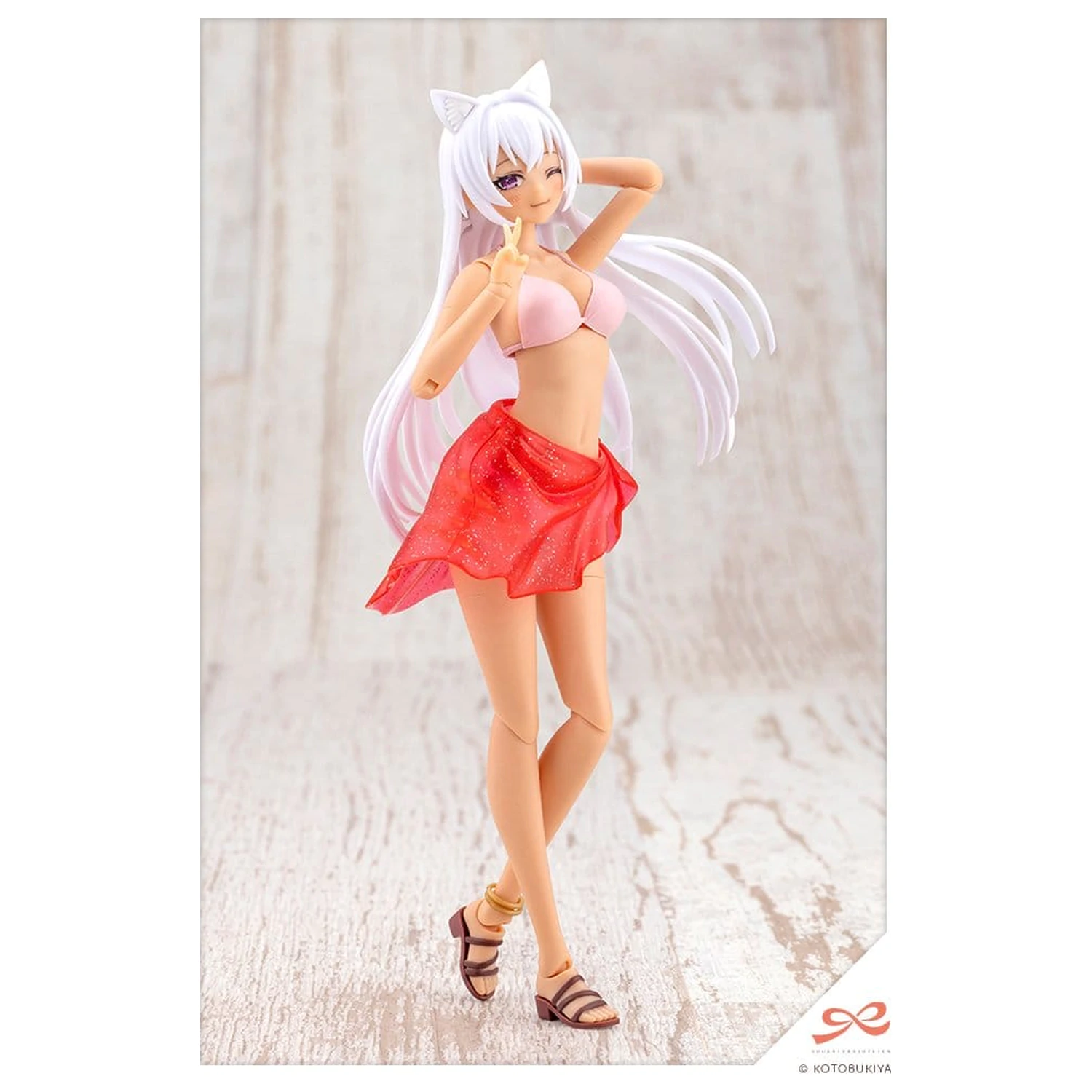 Sousaishojoteien Plastikmodell 1/10 Animal Ears Emulator Swim Style Dreaming Style Twilight Cat 17 cm Produktfoto