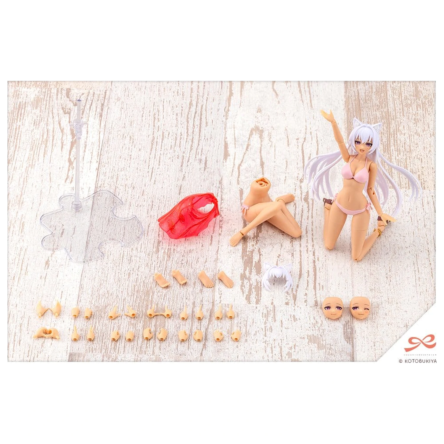 Sousaishojoteien Plastikmodell 1/10 Animal Ears Emulator Swim Style Dreaming Style Twilight Cat 17 cm Produktfoto