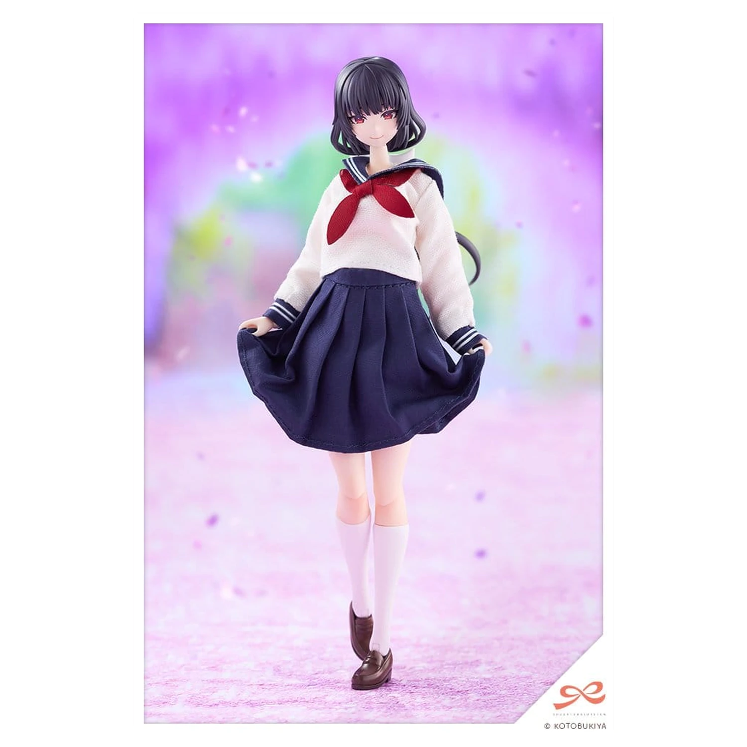 Sousaishojoteien Plastikmodell 1/10 Kiru Pla Kuon Yakushiji Touou High School Uniform 16 cm Produktfoto