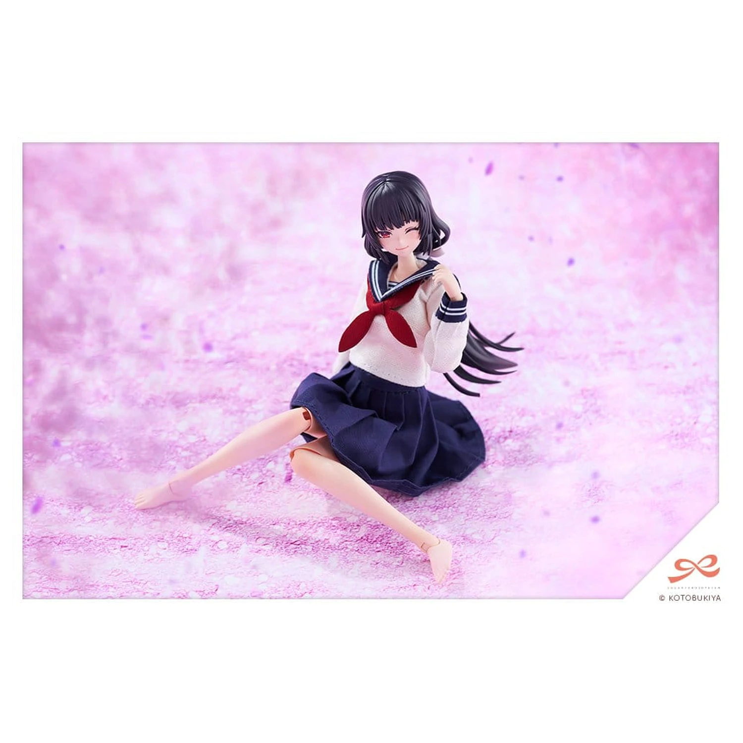Sousaishojoteien Plastikmodell 1/10 Kiru Pla Kuon Yakushiji Touou High School Uniform 16 cm Produktfoto