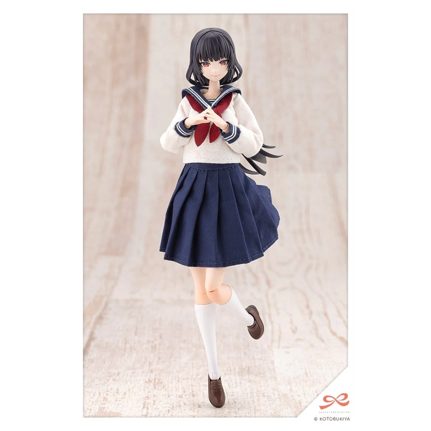 Sousaishojoteien Plastikmodell 1/10 Kiru Pla Kuon Yakushiji Touou High School Uniform 16 cm Produktfoto