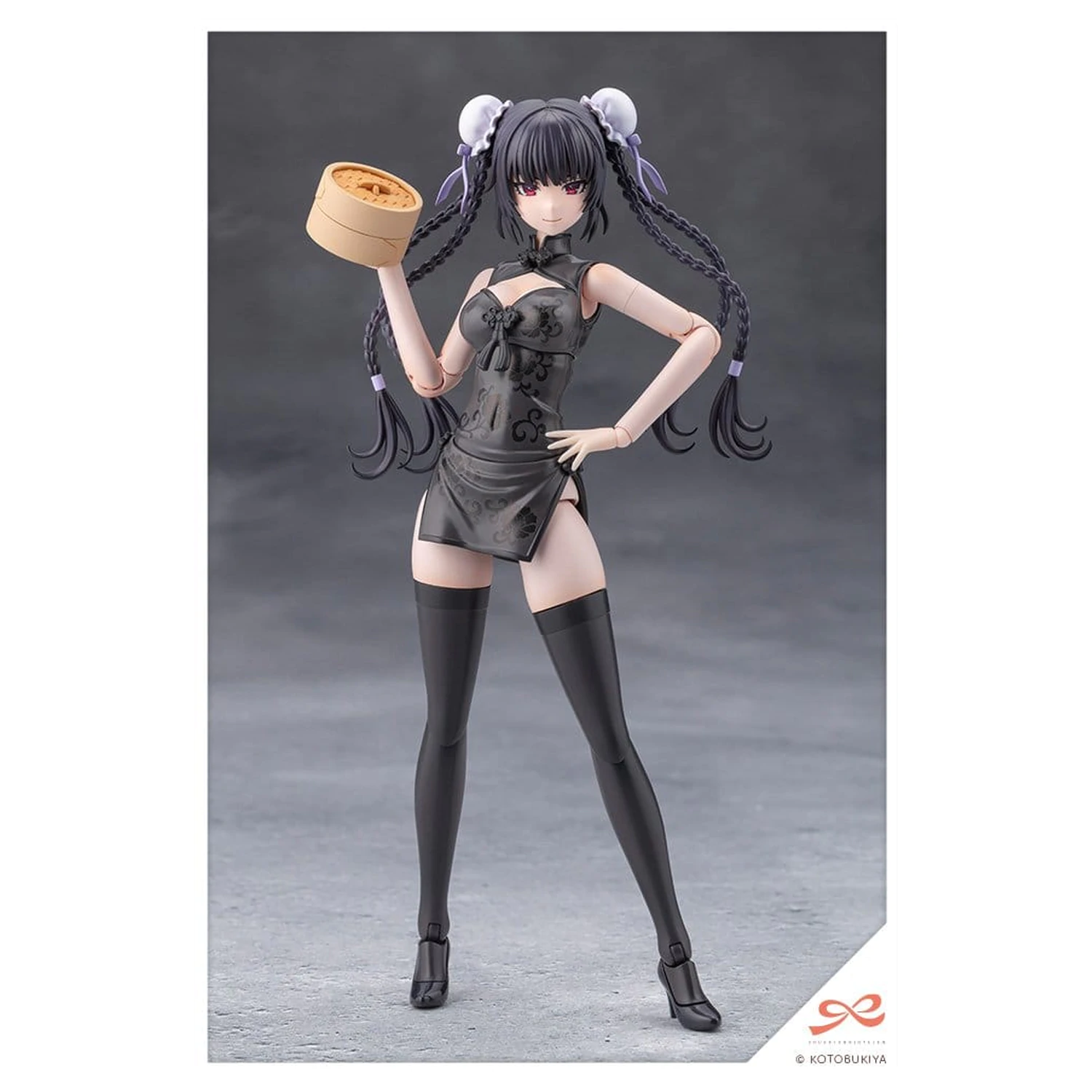 Sousaishojoteien Plastikmodellbausatz 1/10 Kuon Yakushiji Qipao Costume 17 Zentimeter Produktfoto
