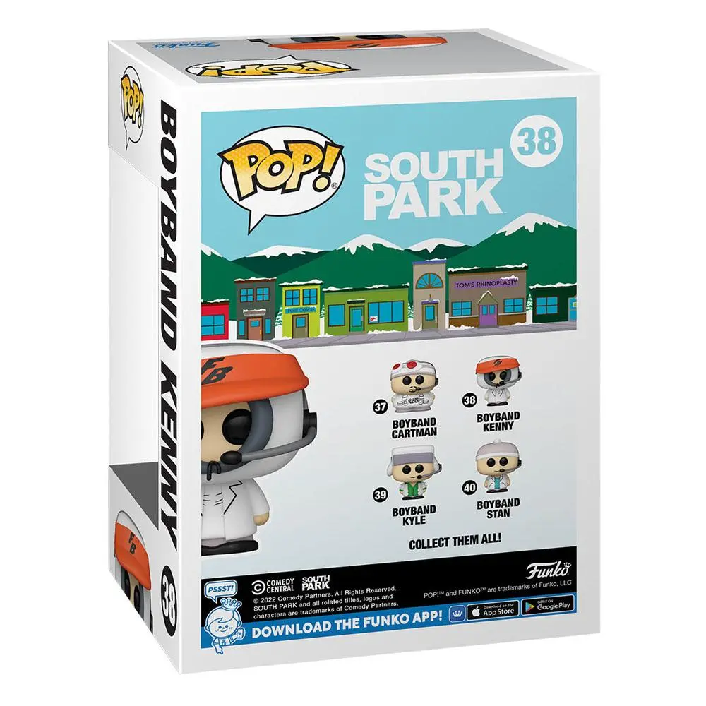 South Park 20th Anniversary POP! TV Vinyl Figur Boyband Kenny 9 cm termékfotó