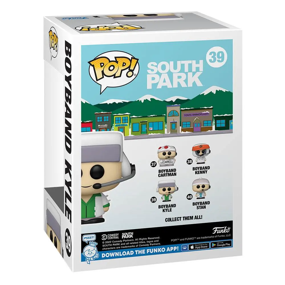 South Park 20th Anniversary POP! TV Vinyl Figur Boyband Kyle 9 cm termékfotó
