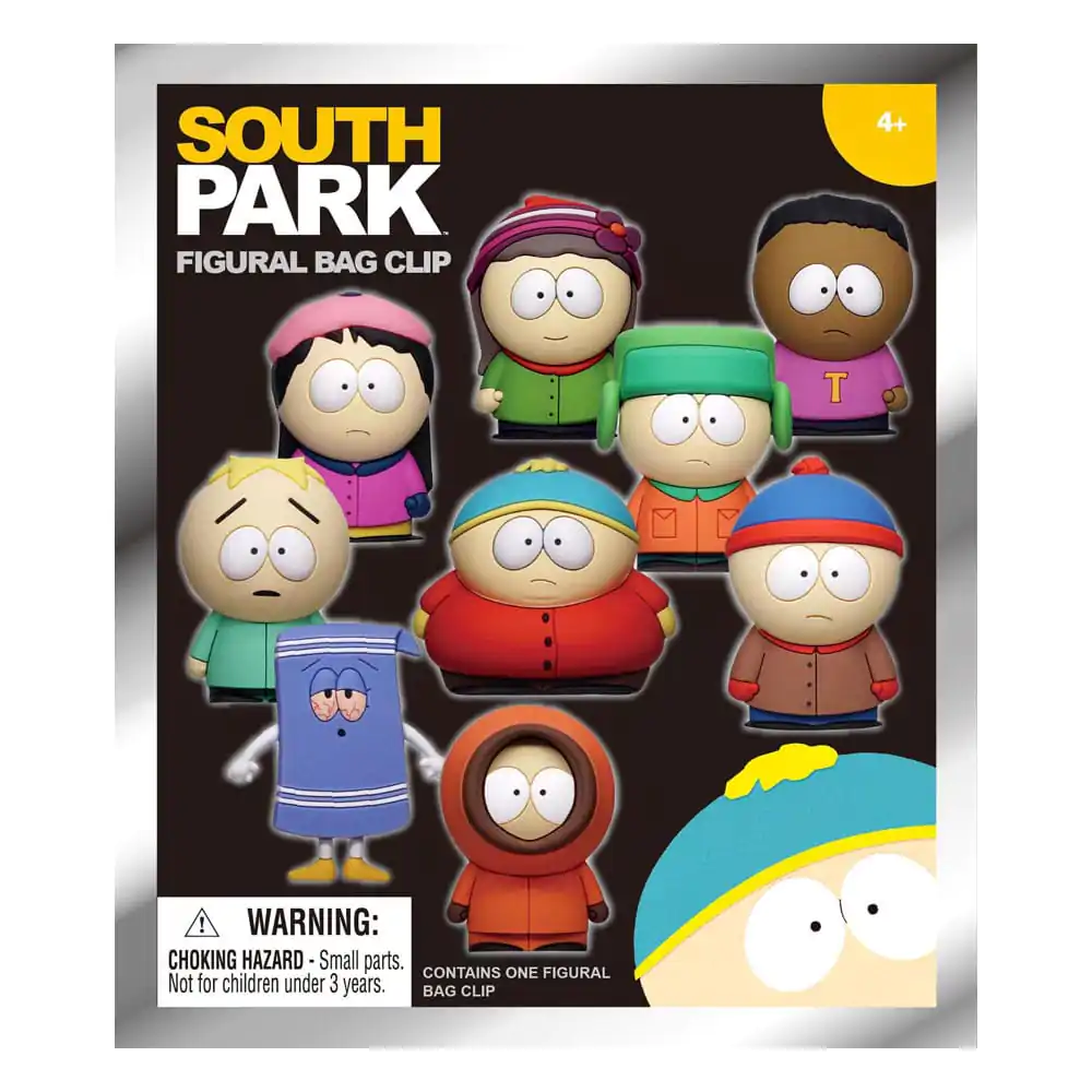 South Park 3D PVC Taschen-Clips Überraschungstüte Produktfoto