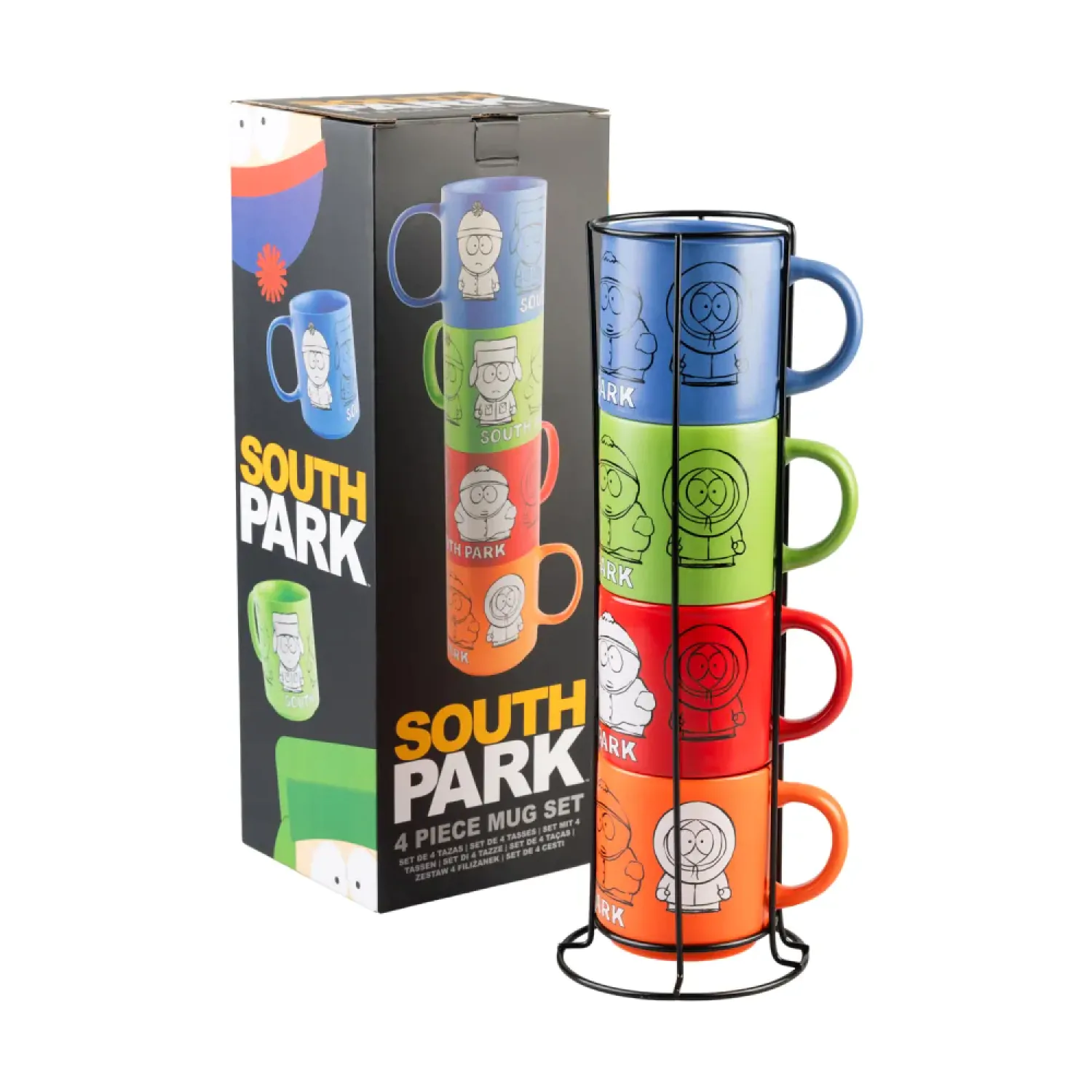 South Park Tassen Set von 4, 300ml Produktfoto