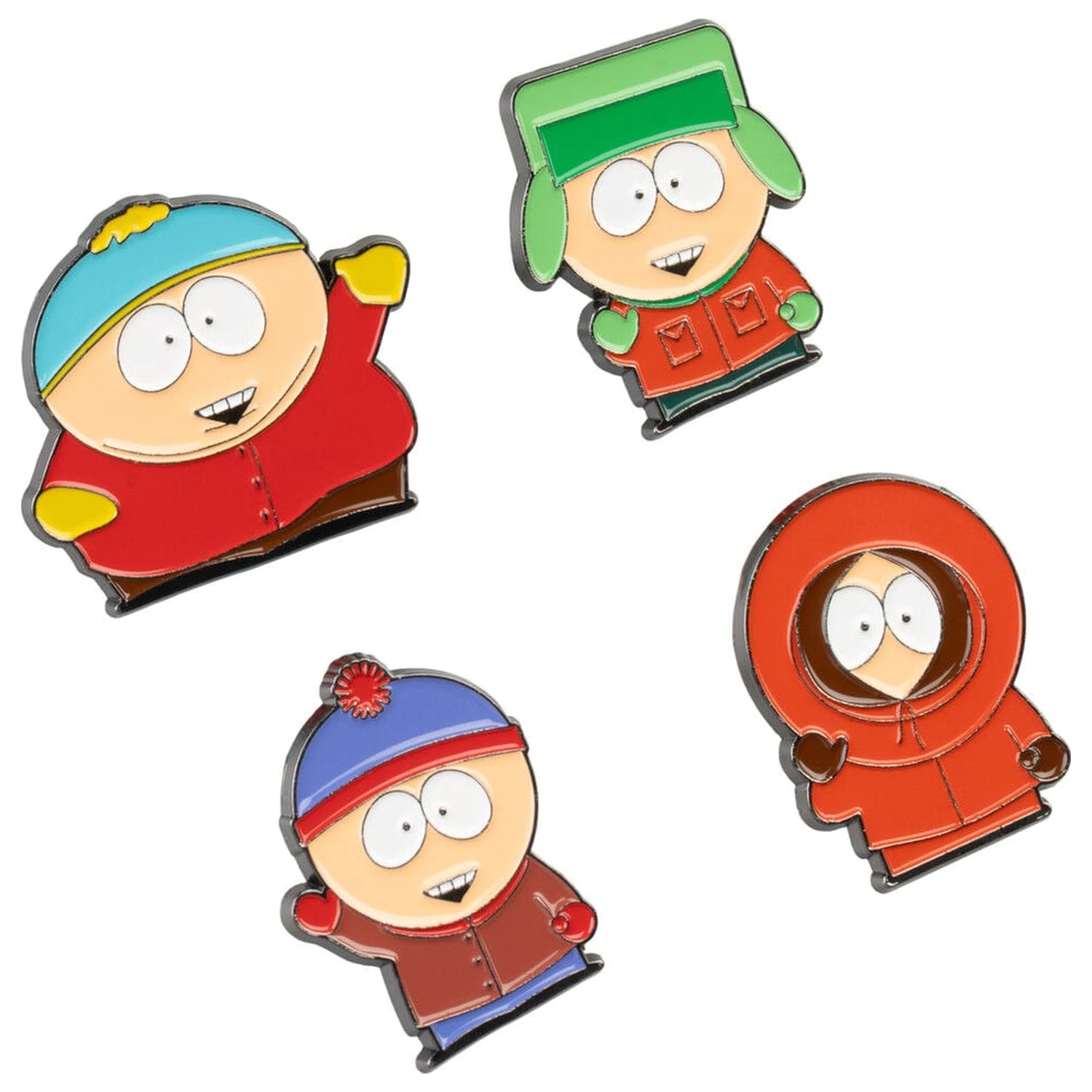 South Park 4er-Set Anstecker Produktfoto