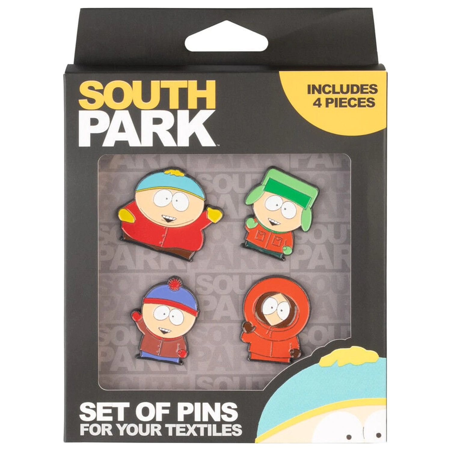 South Park 4er-Set Anstecker Produktfoto