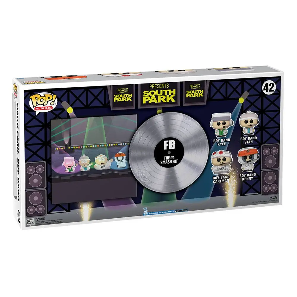 South Park POP! Albums DLX Vinyl Figuren 4er-Pack Boyband 9 cm termékfotó